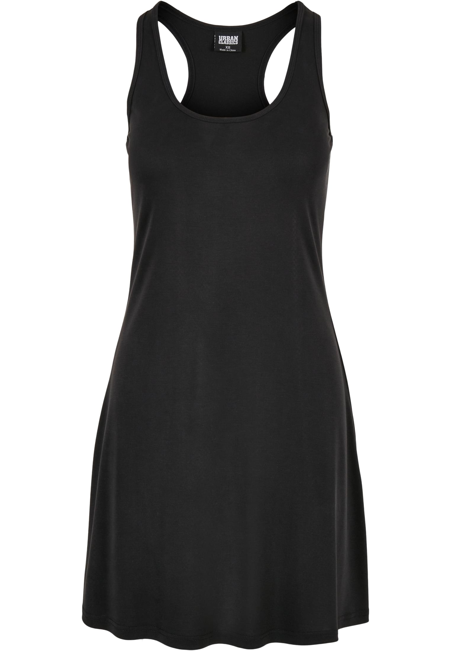 Ladies Modal Short Racer Back Dress | black