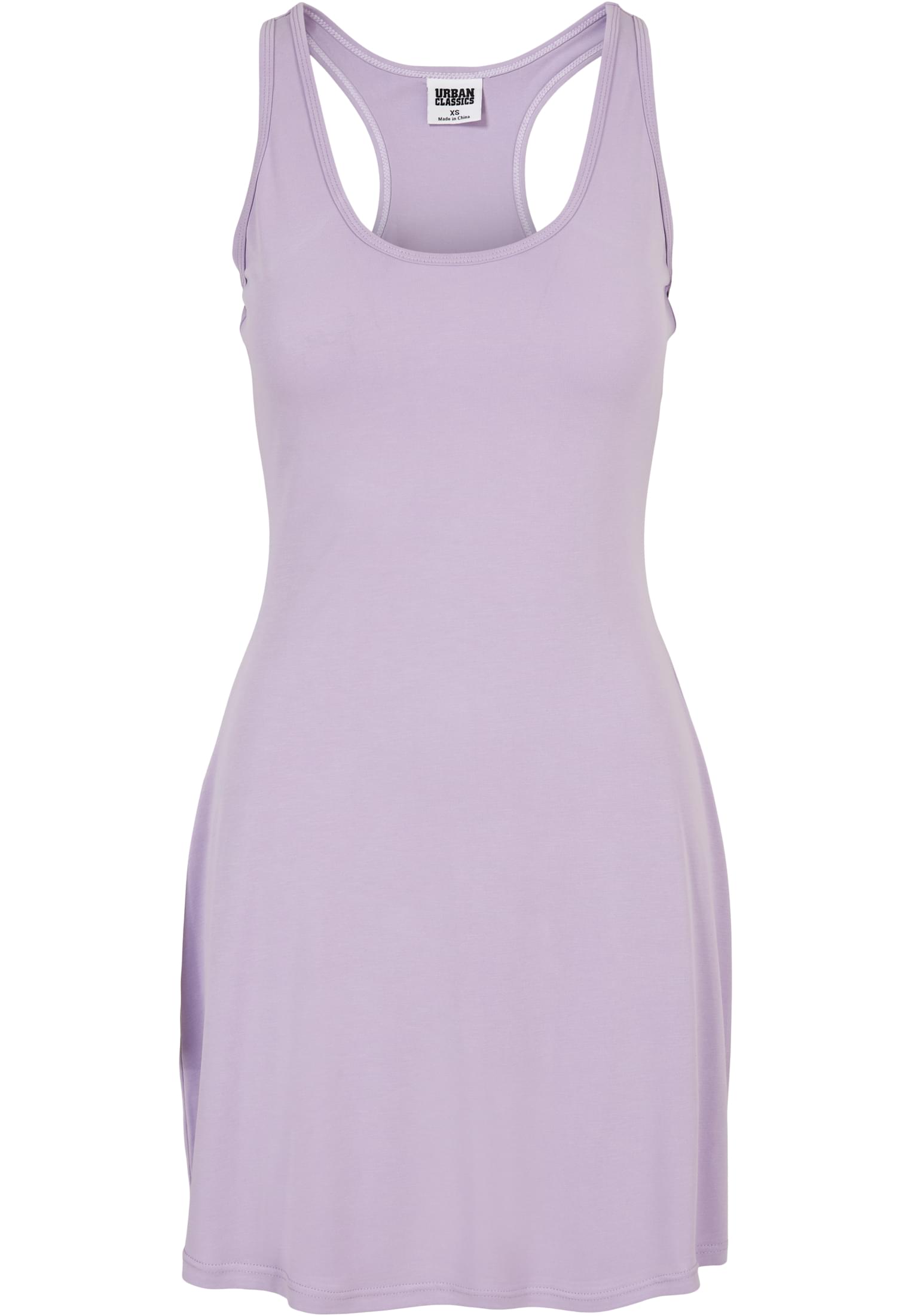 Ladies Modal Short Racer Back Dress | lilac