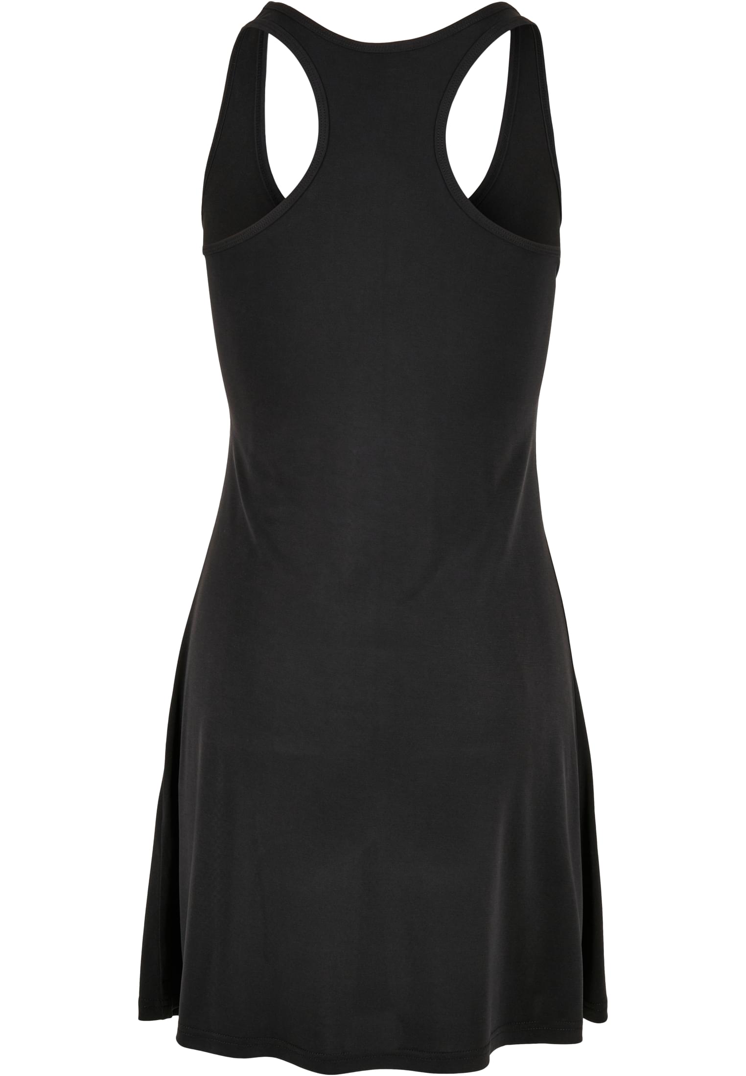 Ladies Modal Short Racer Back Dress | black