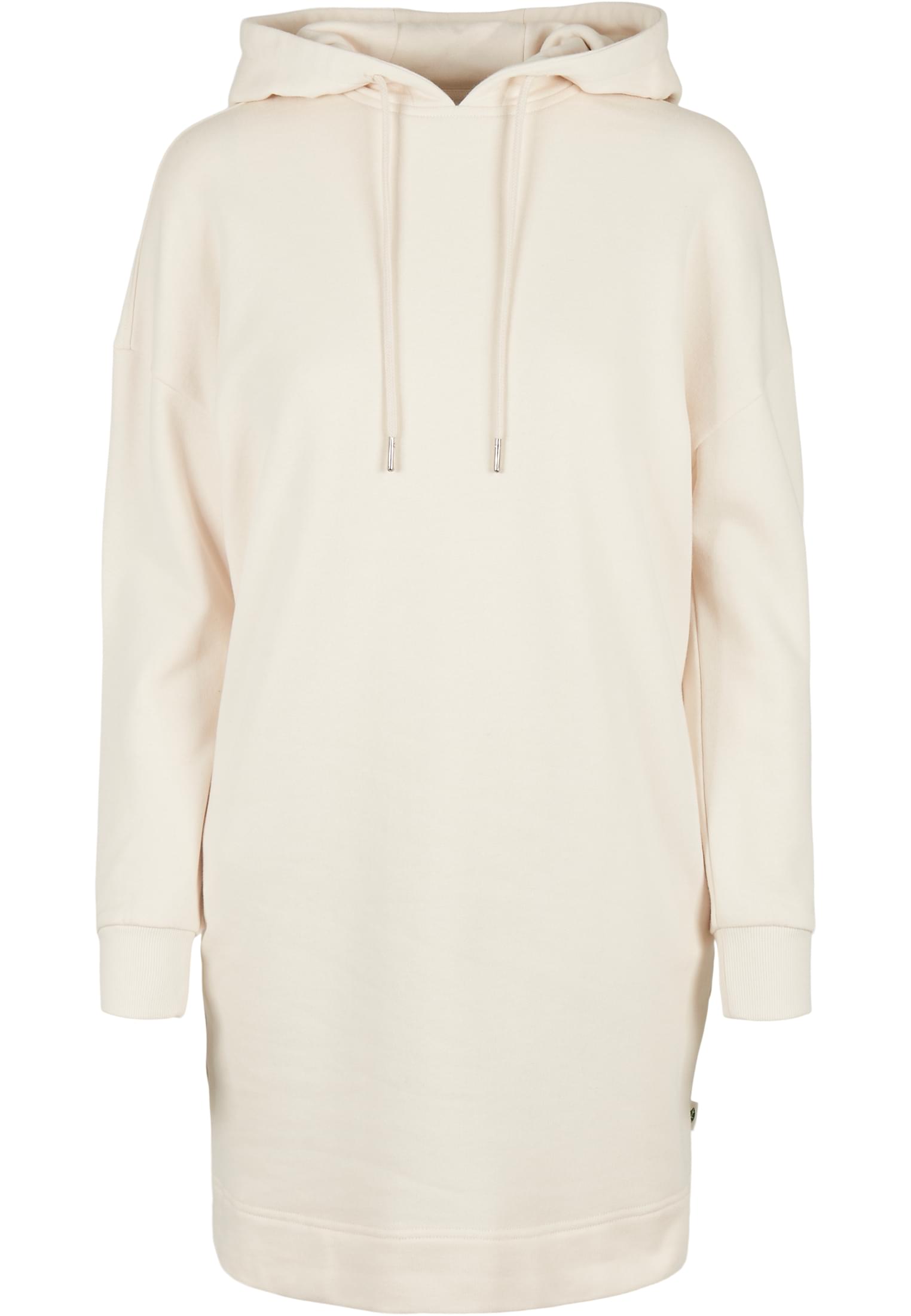 Ladies Organic Oversized Terry Hoody Dress | whitesand