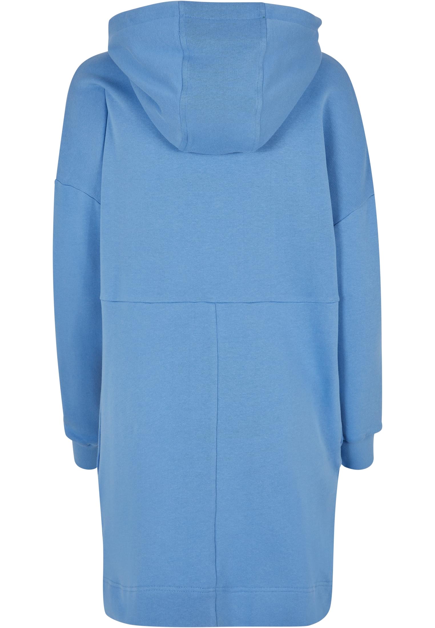 Ladies Organic Oversized Terry Hoody Dress | horizonblue