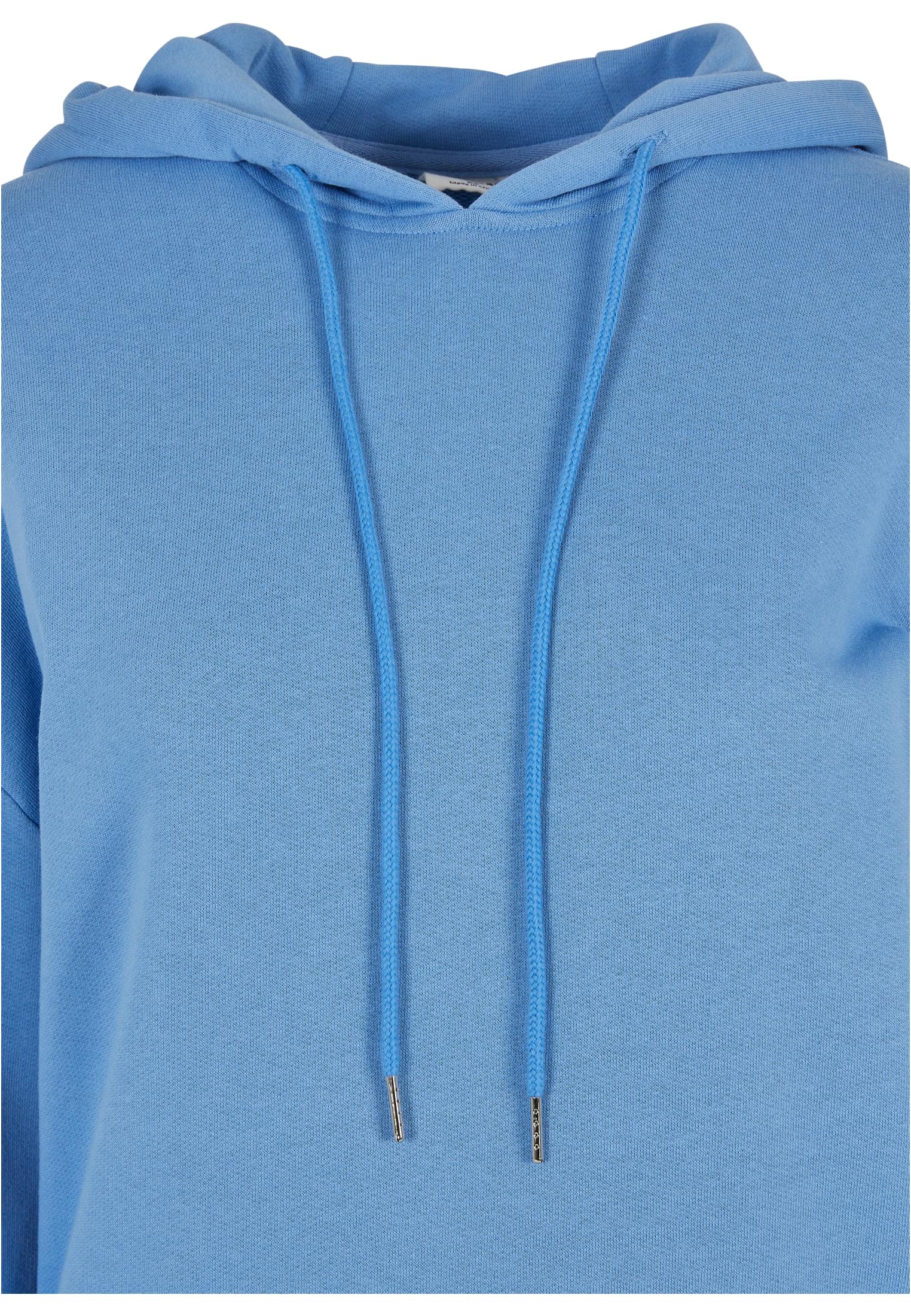 Ladies Organic Oversized Terry Hoody Dress | horizonblue