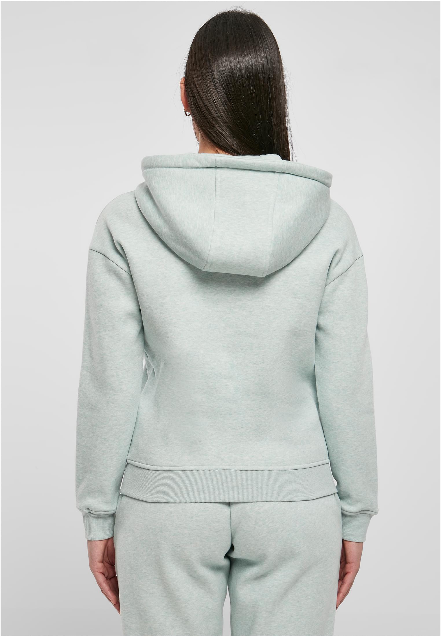 Ladies Color Melange Hoody | salvia melange