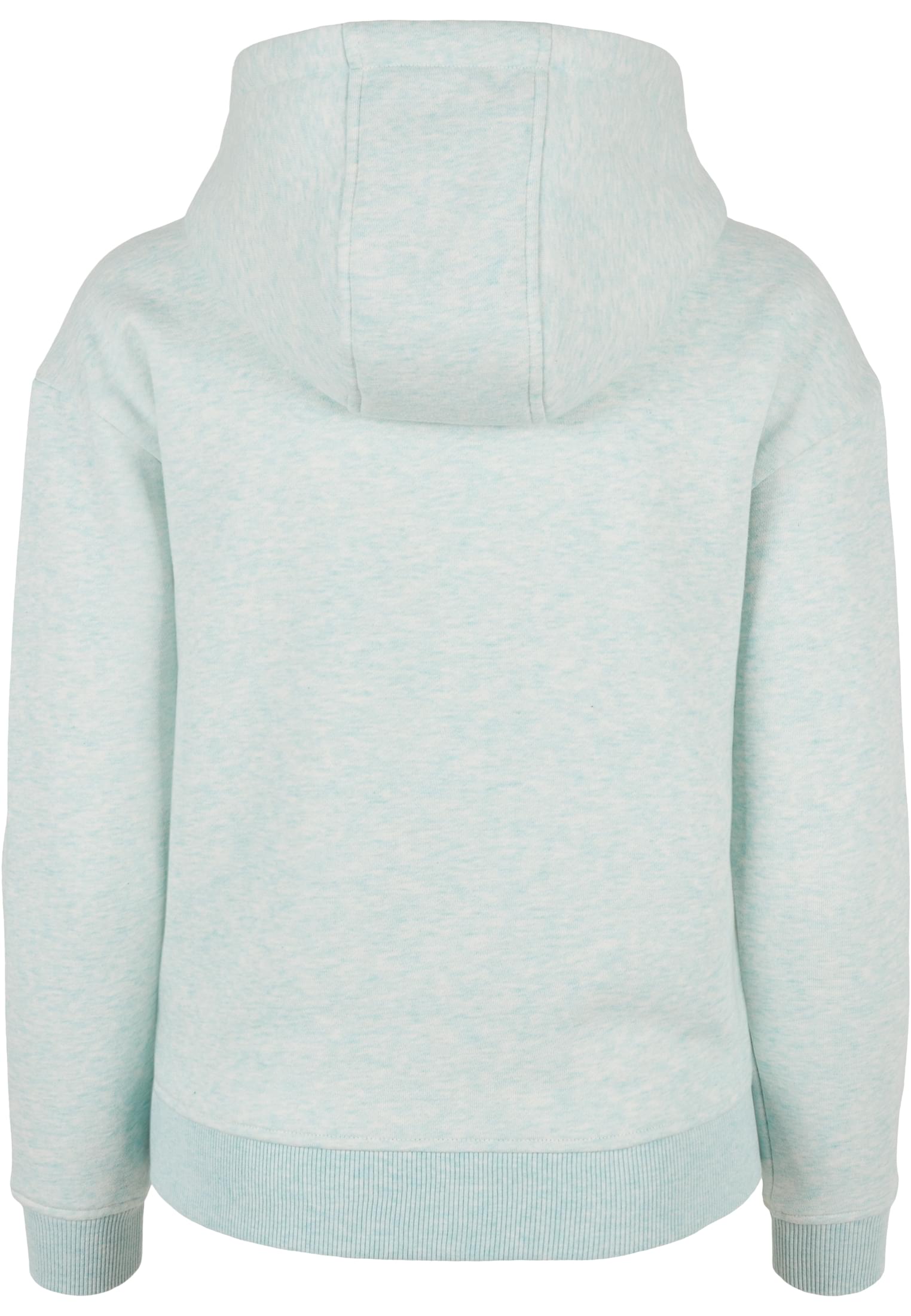 Ladies Color Melange Hoody | aqua melange