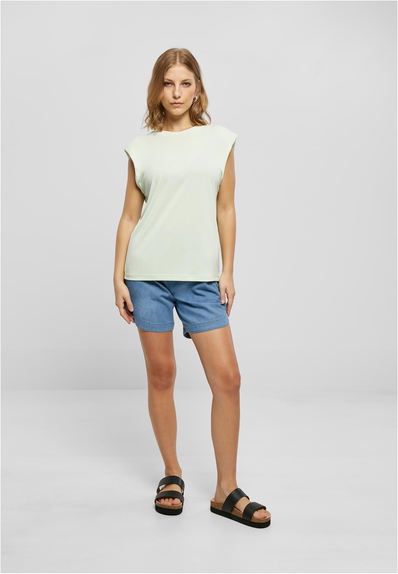 Ladies Modal Padded Shoulder Tank | lightmint