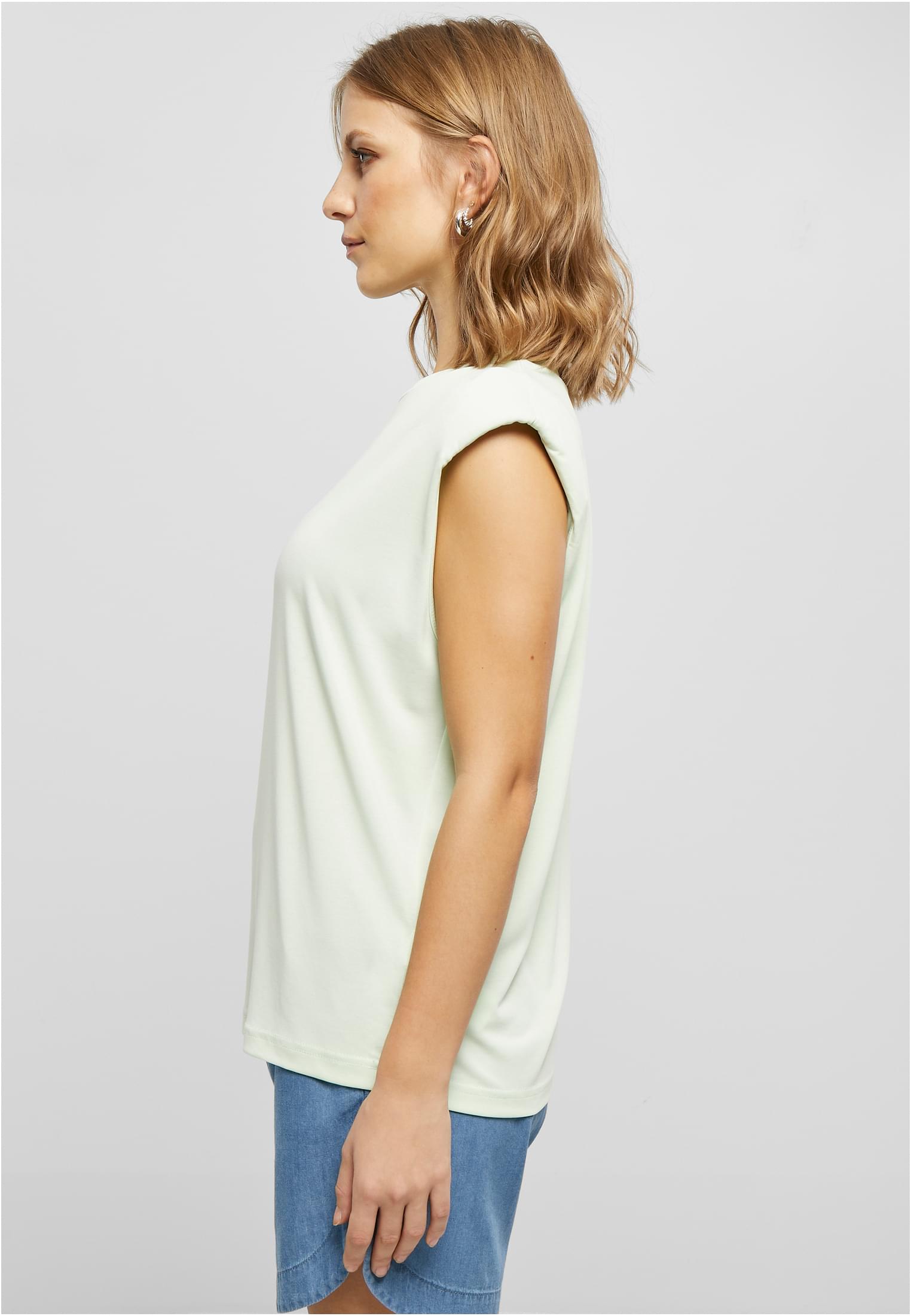 Ladies Modal Padded Shoulder Tank | lightmint