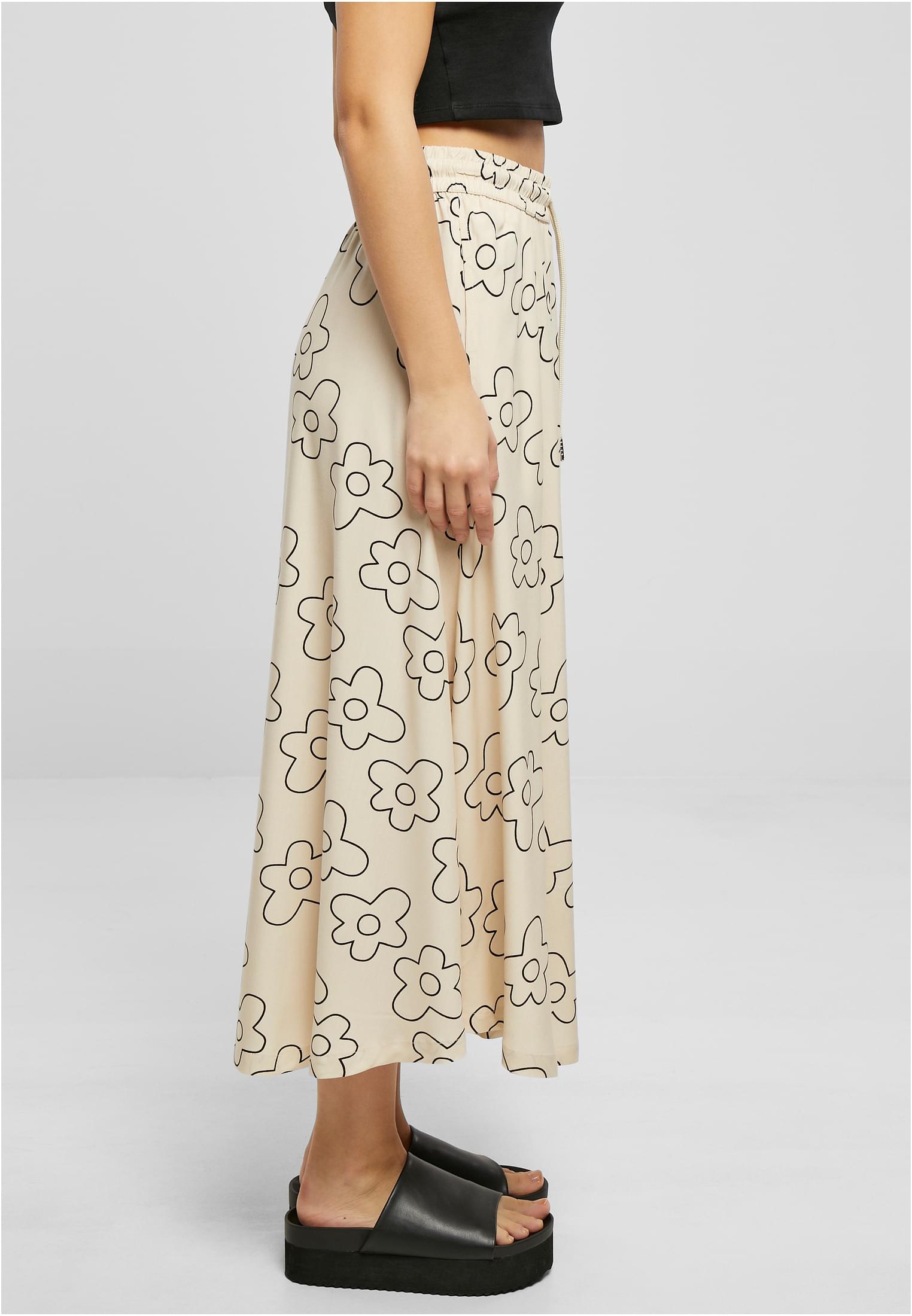 Ladies Viscose Midi Skirt | softseagrassflower