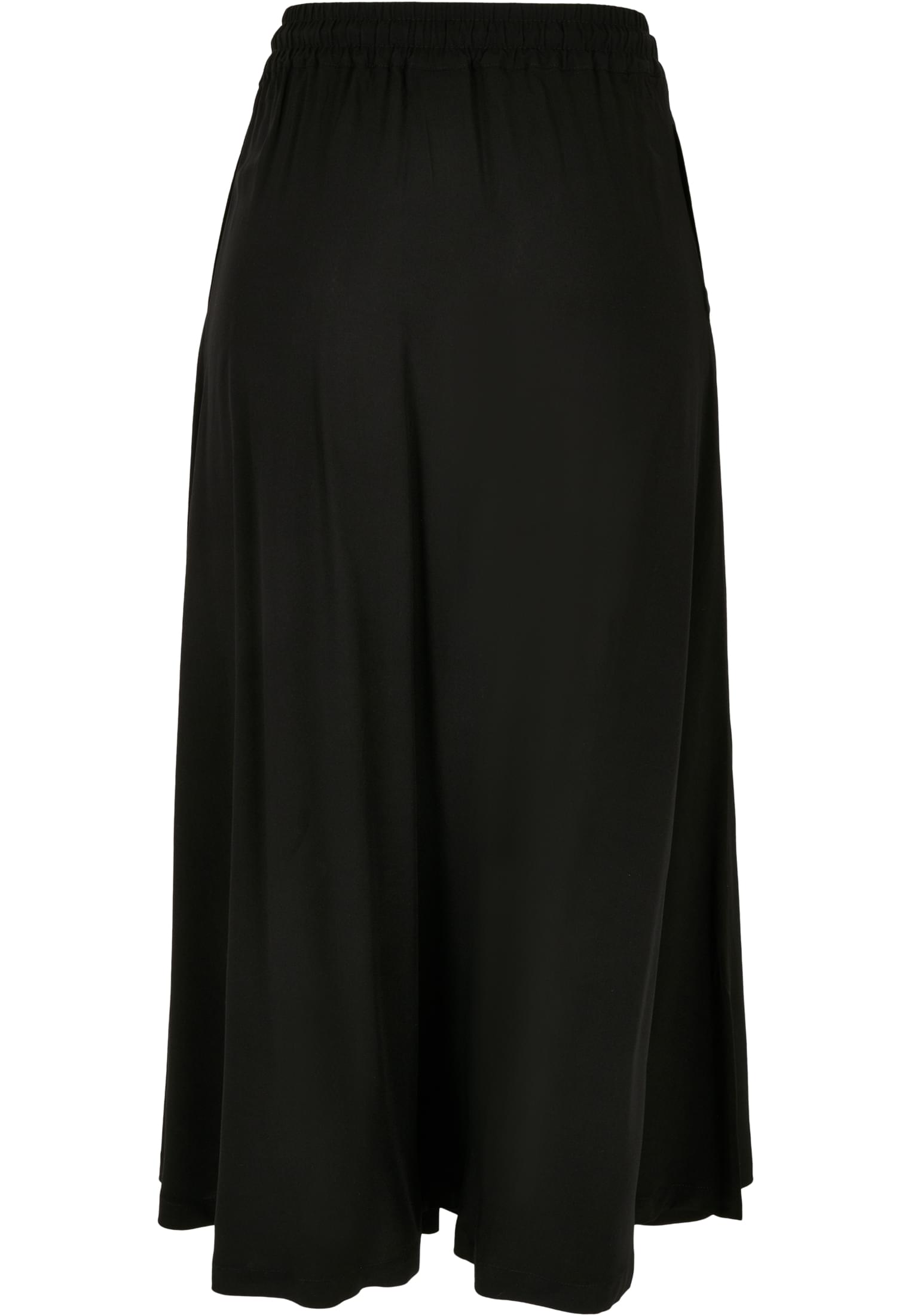 Ladies Viscose Midi Skirt | black