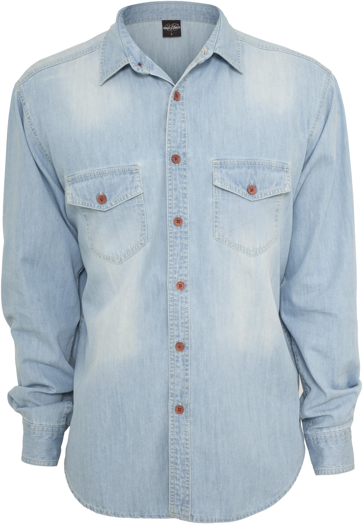 Denim Shirt | bleached