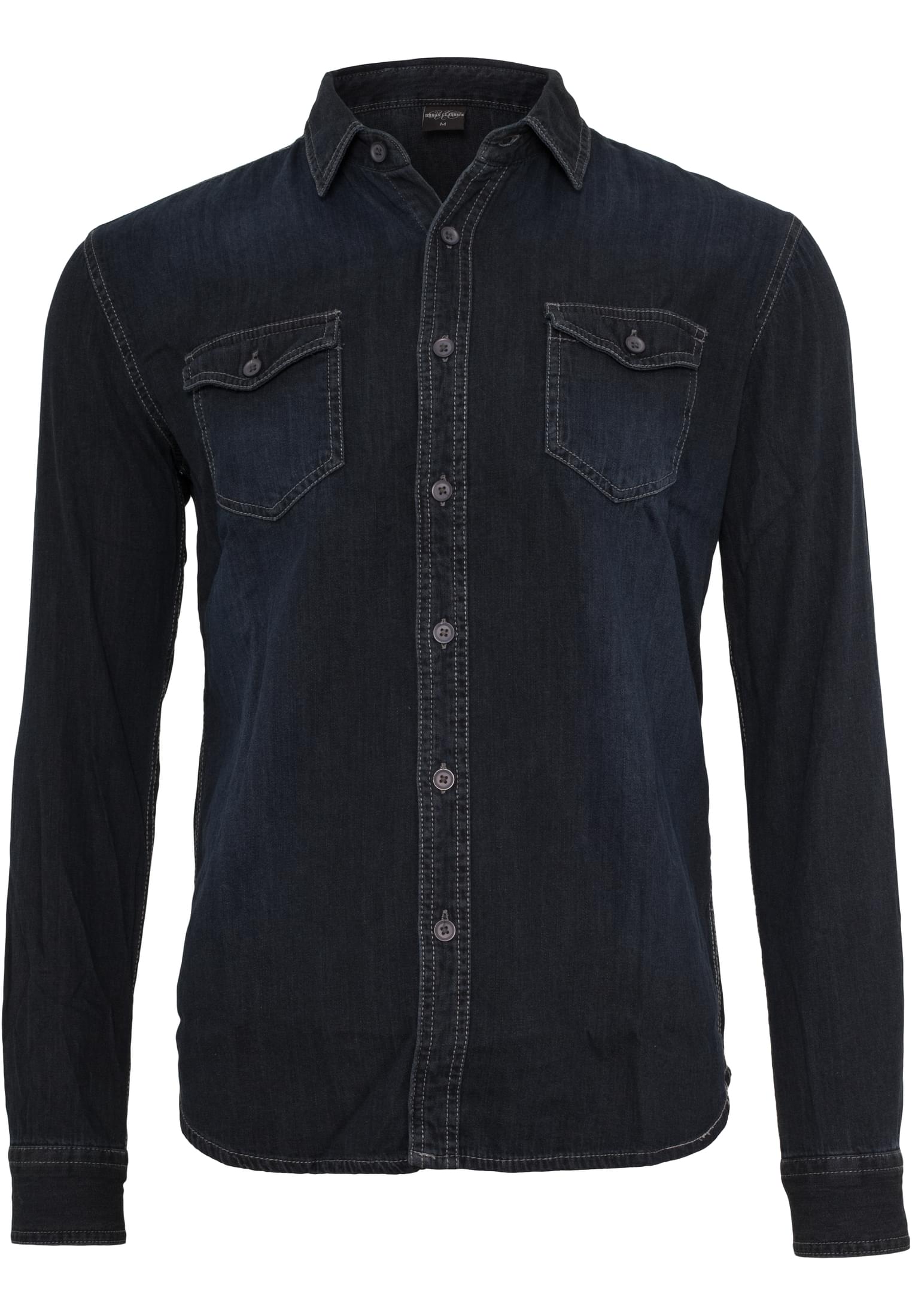 Denim Shirt | blk stone