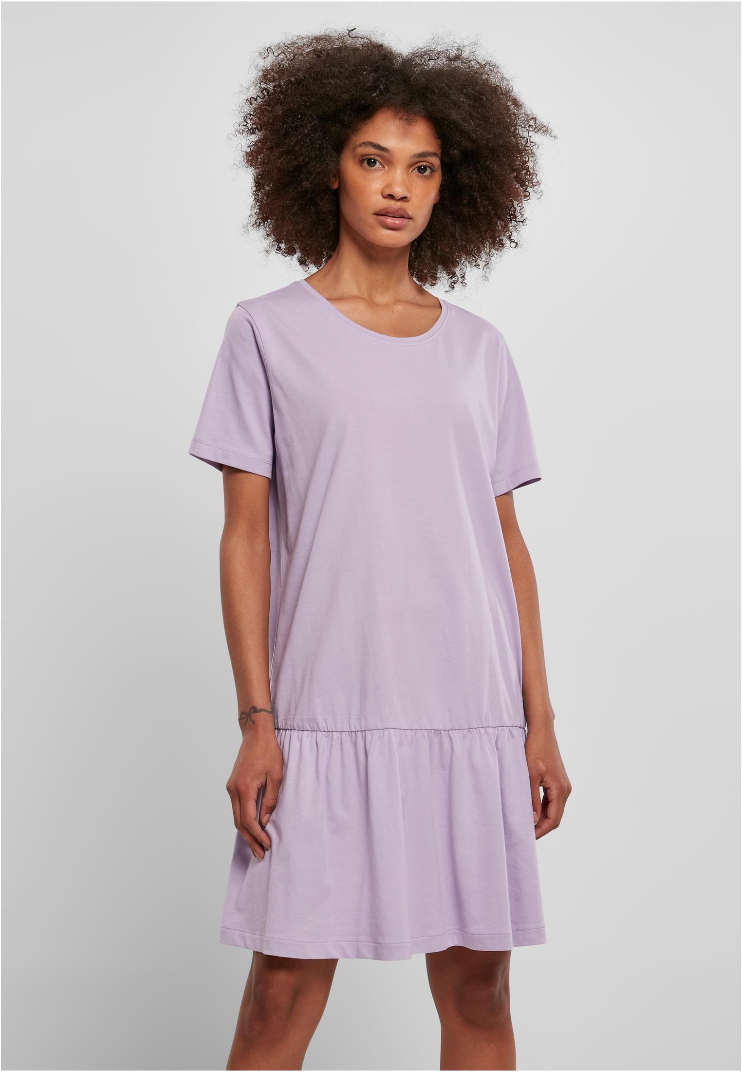 Ladies Valance Tee Dress | lilac