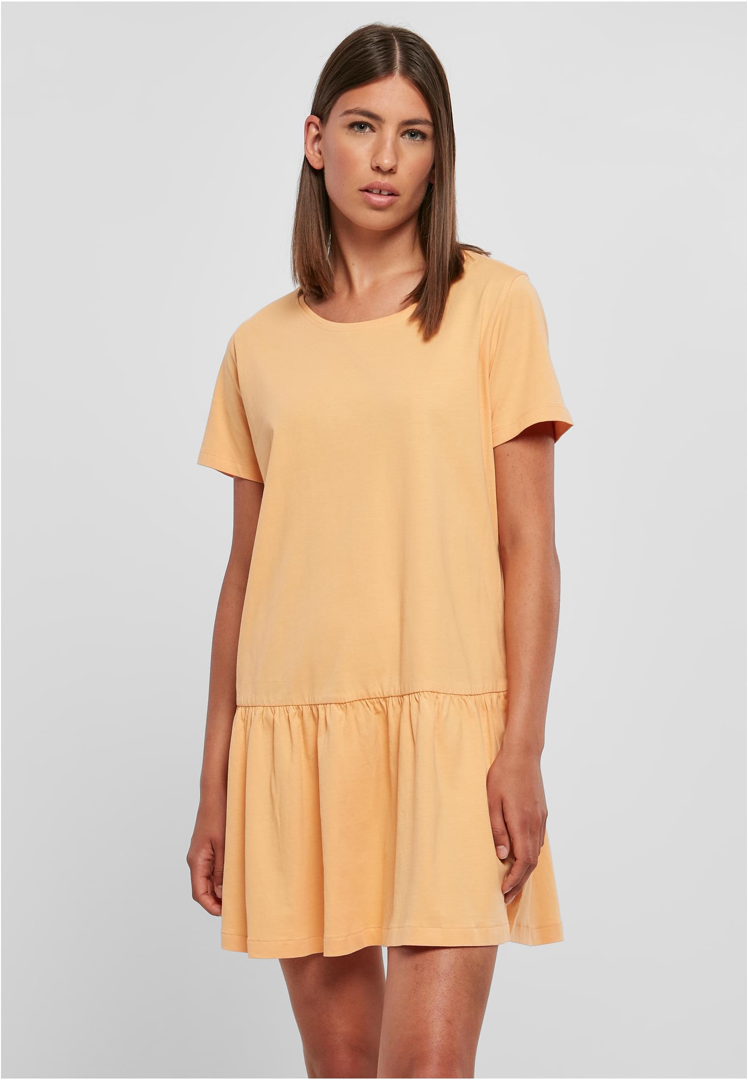 Ladies Valance Tee Dress | paleorange