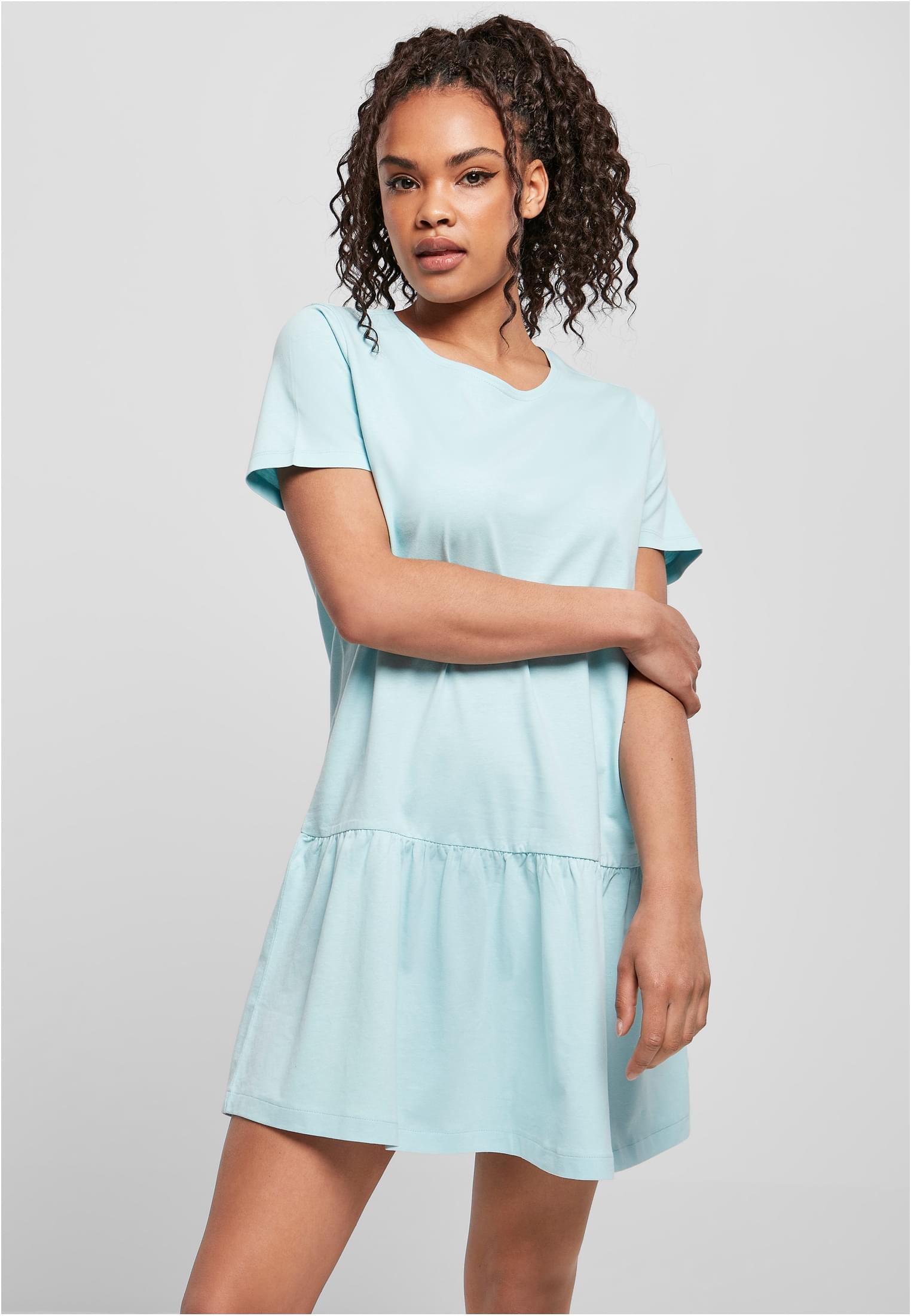 Ladies Valance Tee Dress | seablue