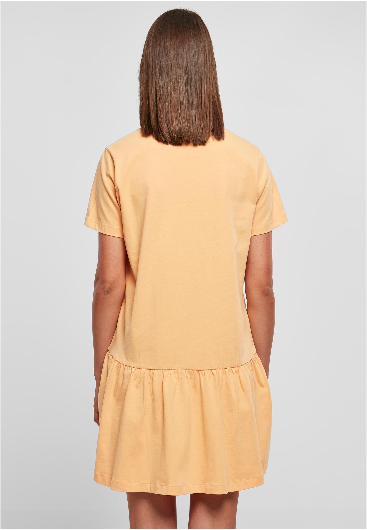 Ladies Valance Tee Dress | paleorange