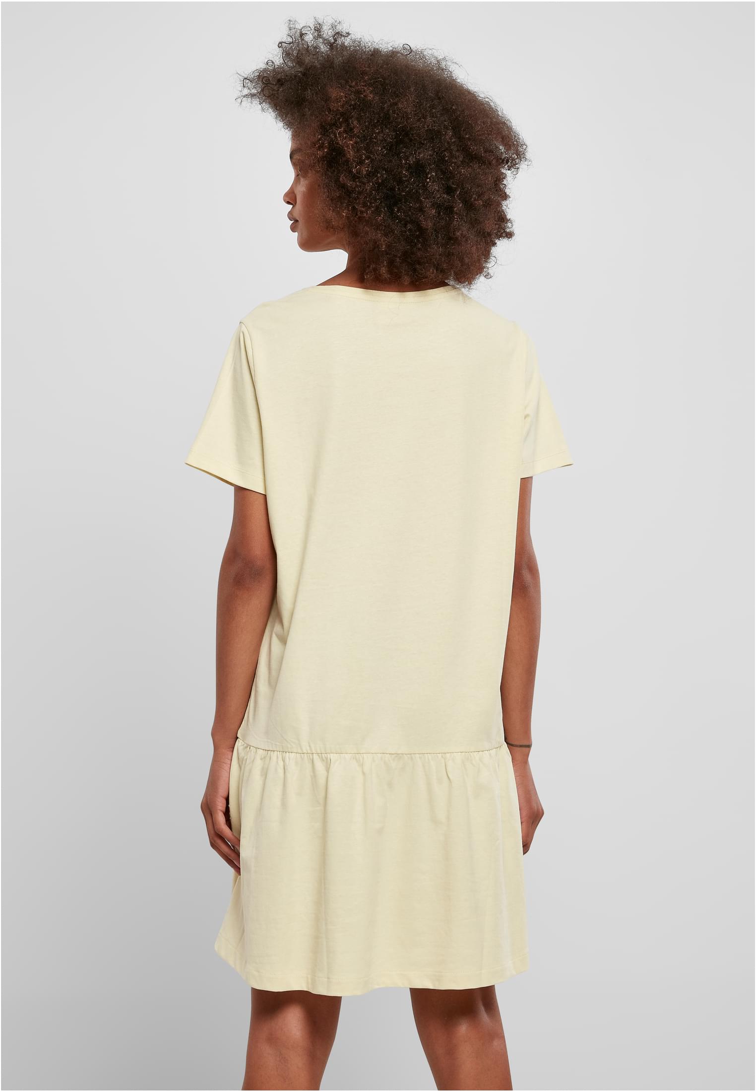 Ladies Valance Tee Dress | softyellow