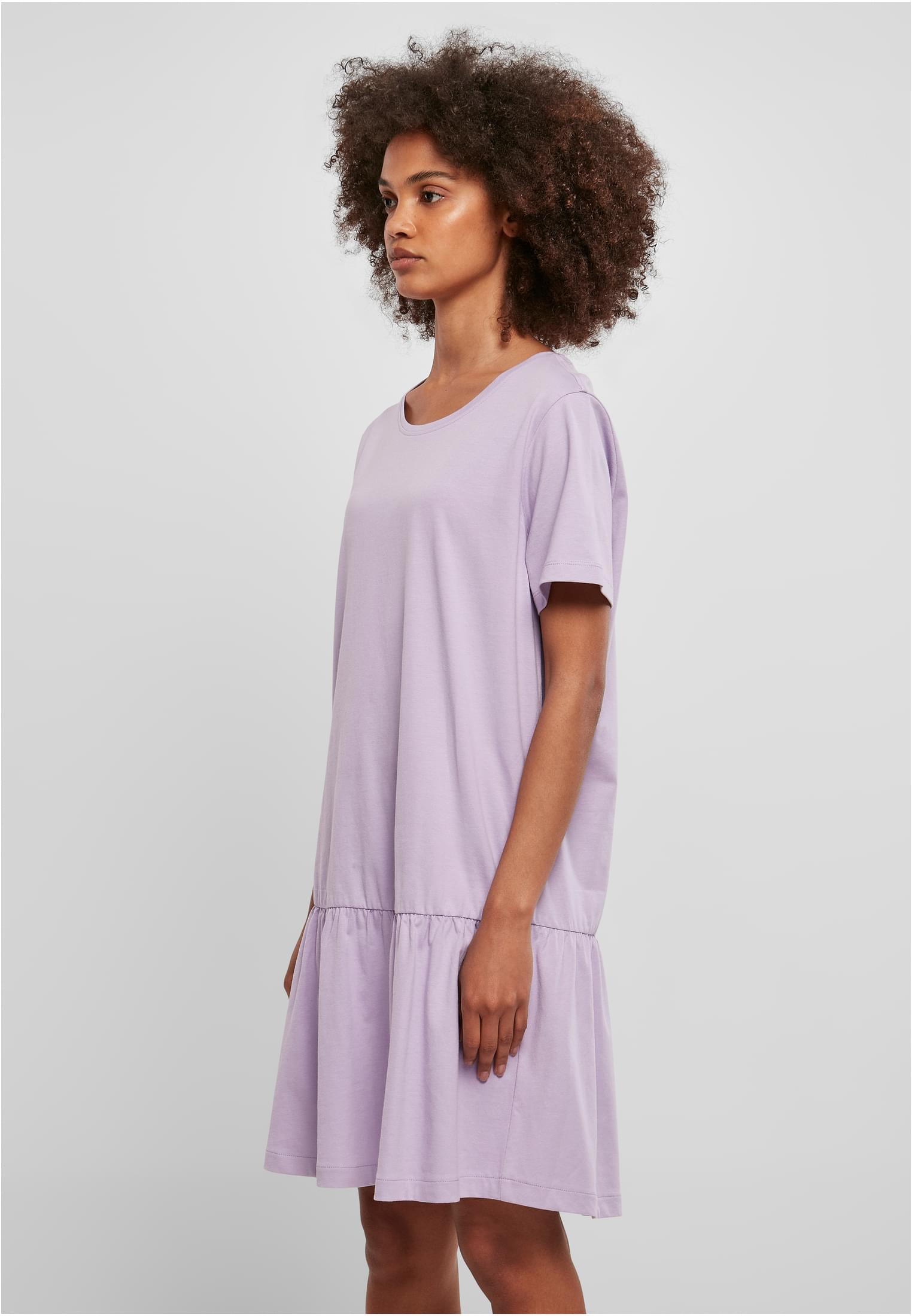 Ladies Valance Tee Dress | lilac