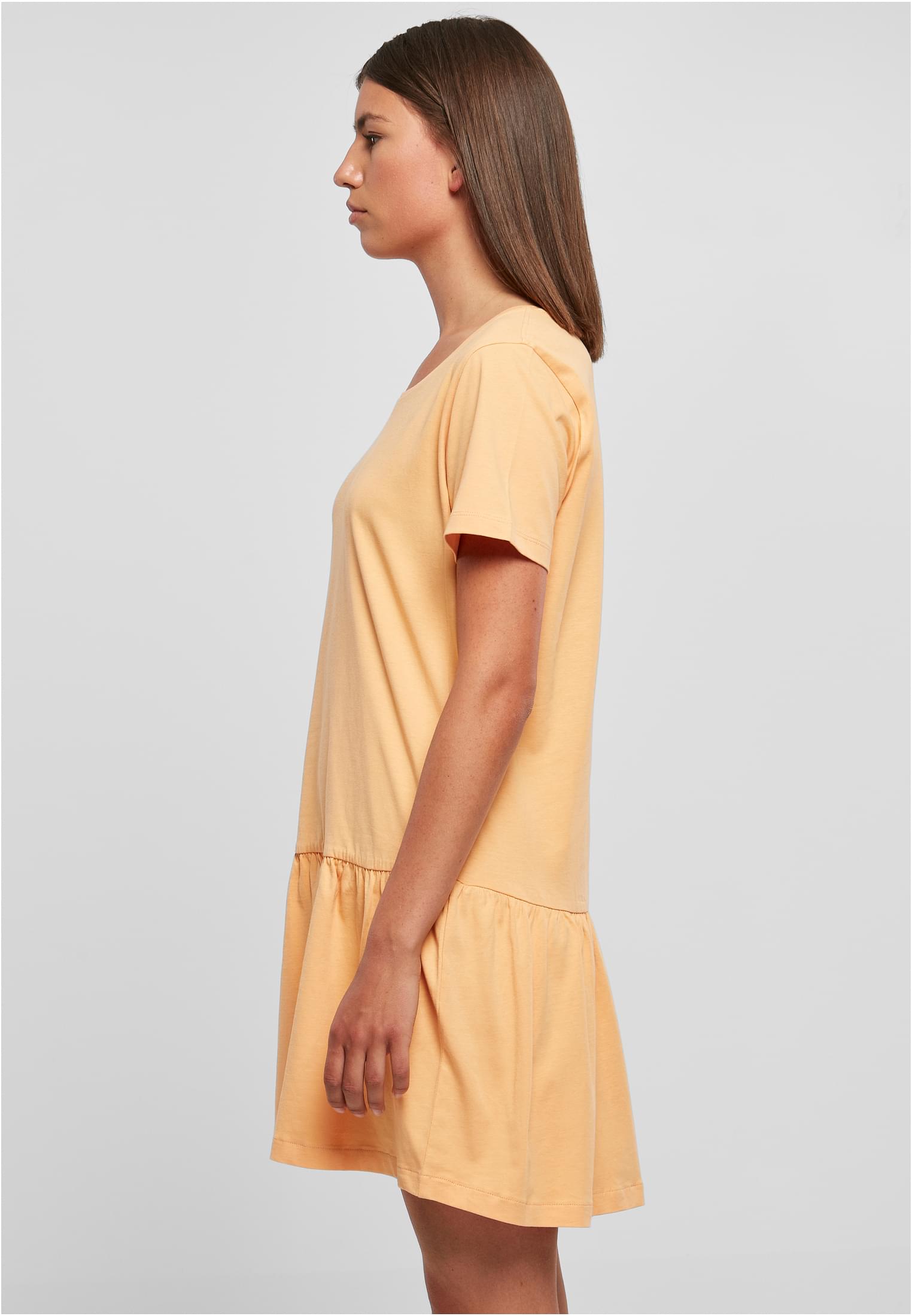 Ladies Valance Tee Dress | paleorange