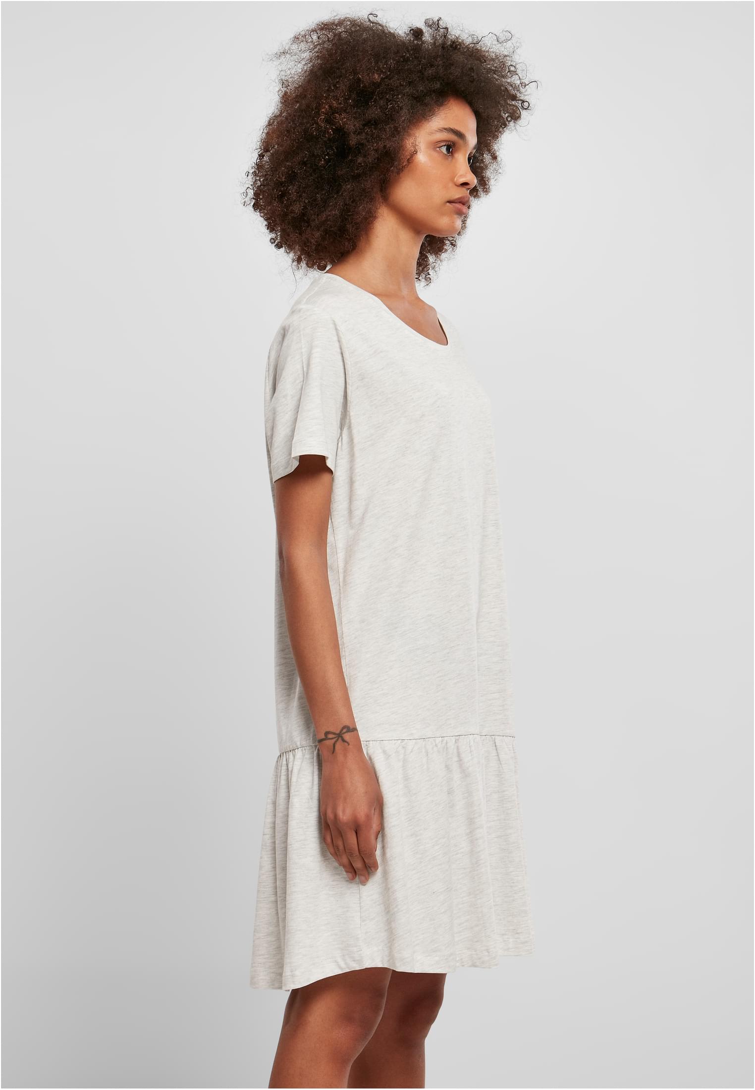 Ladies Valance Tee Dress | lightgrey