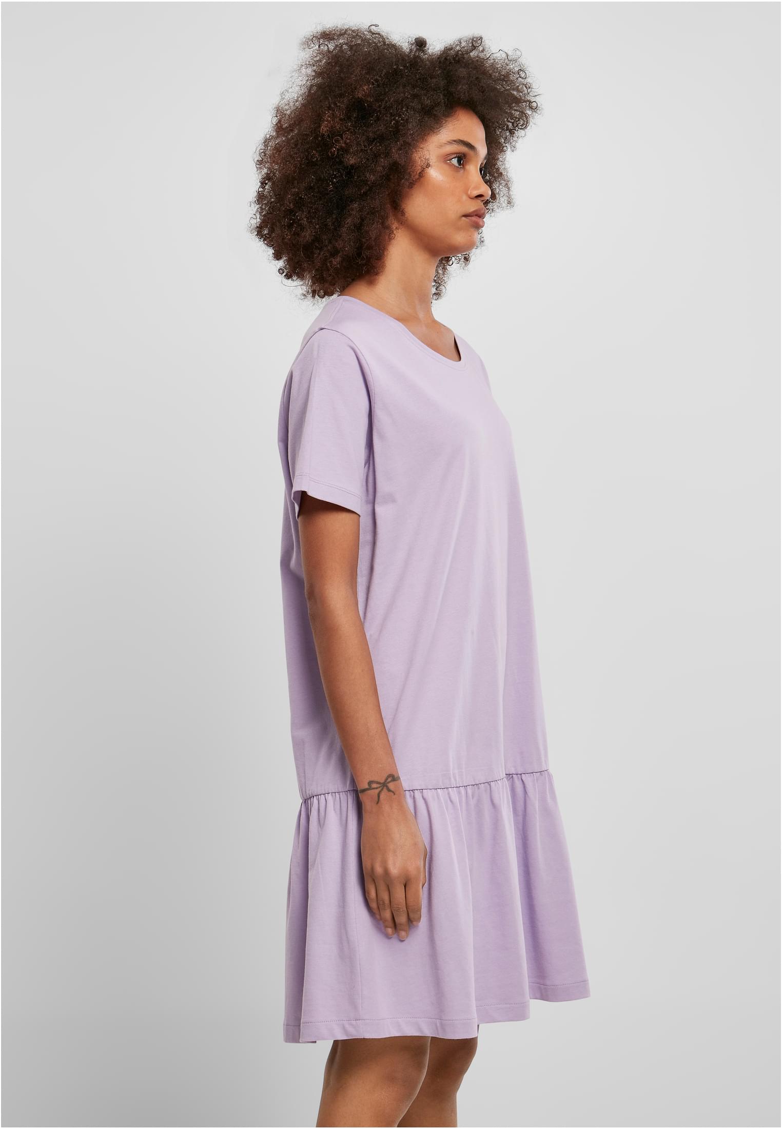 Ladies Valance Tee Dress | lilac