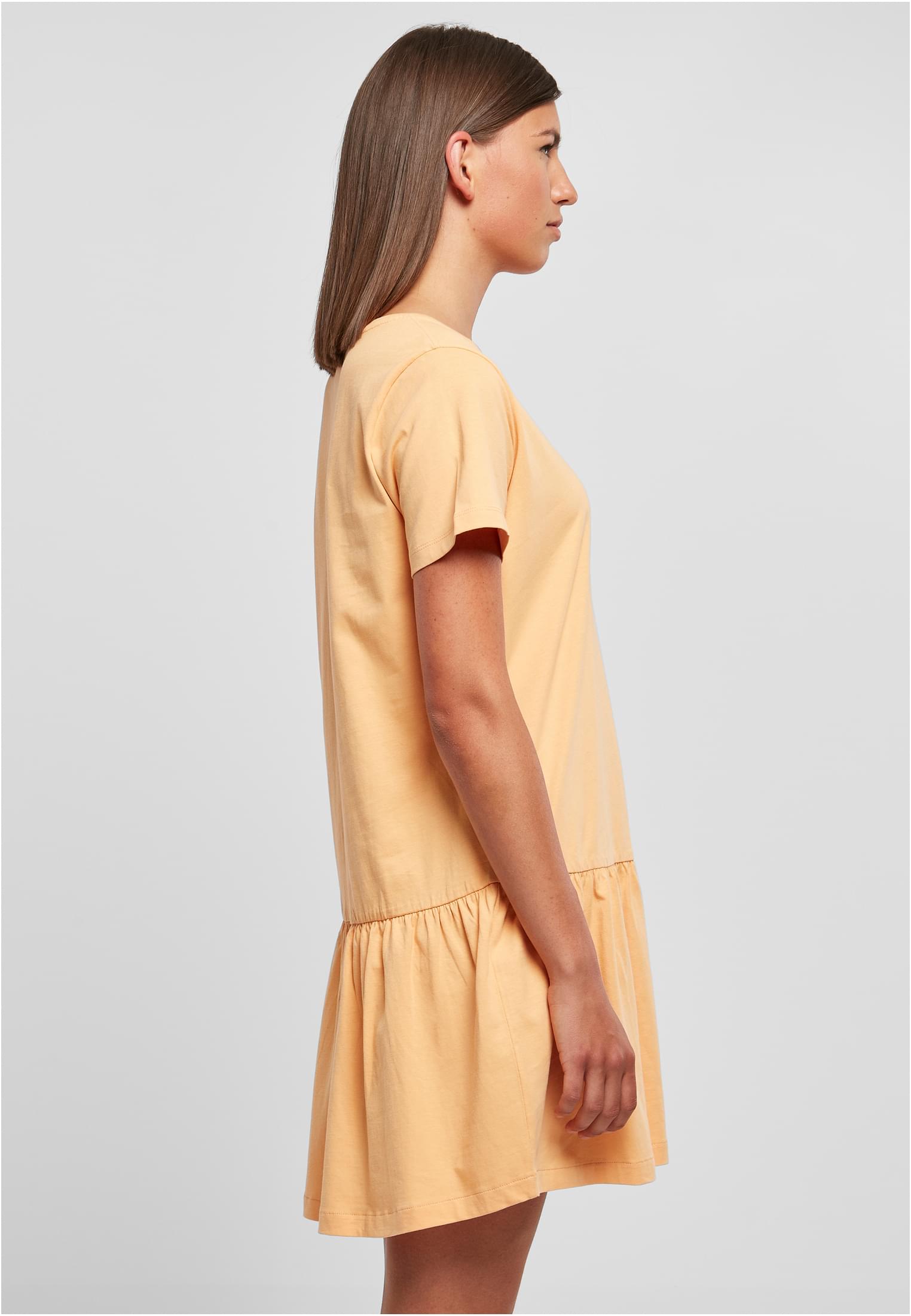 Ladies Valance Tee Dress | paleorange