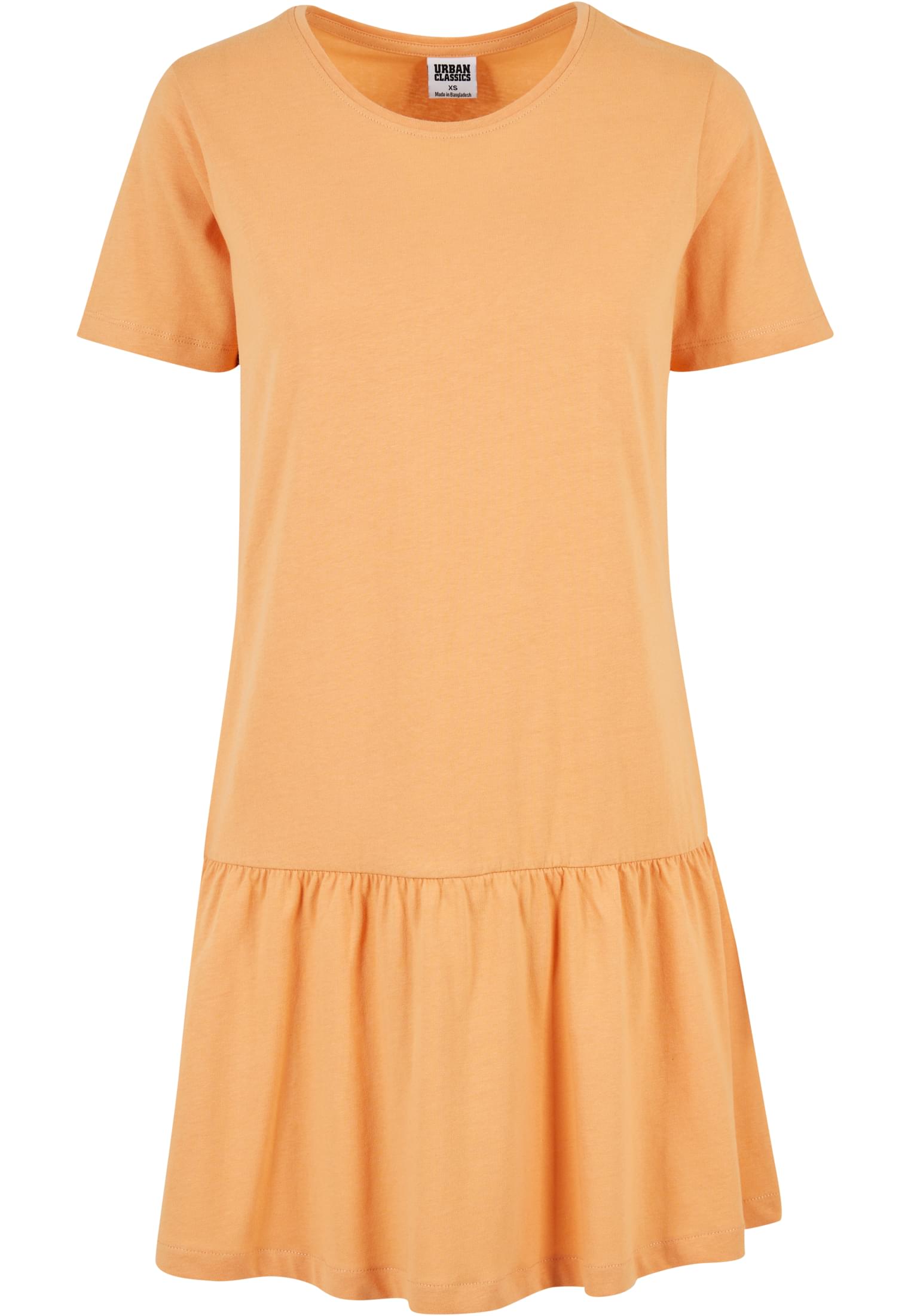 Ladies Valance Tee Dress | paleorange