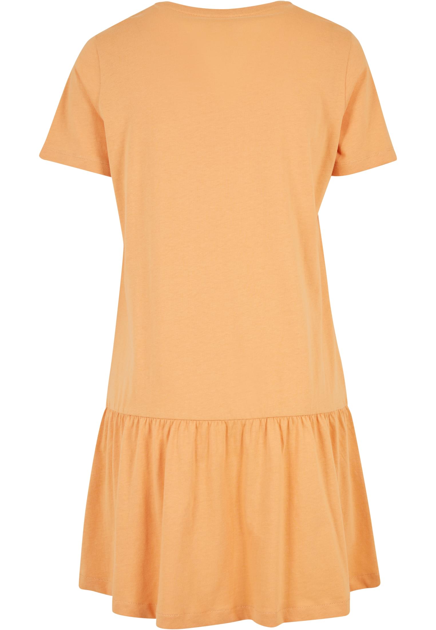 Ladies Valance Tee Dress | paleorange