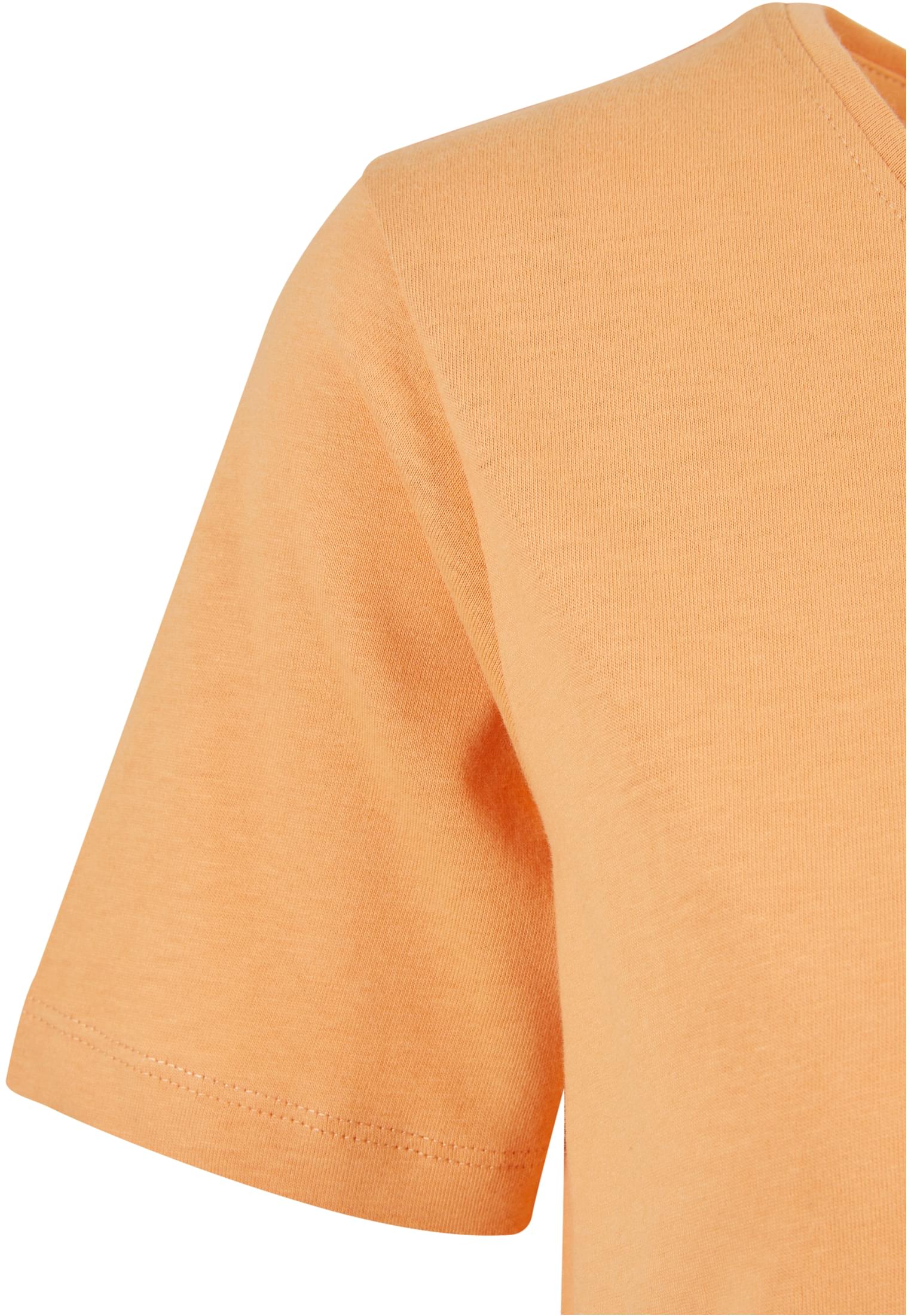 Ladies Valance Tee Dress | paleorange