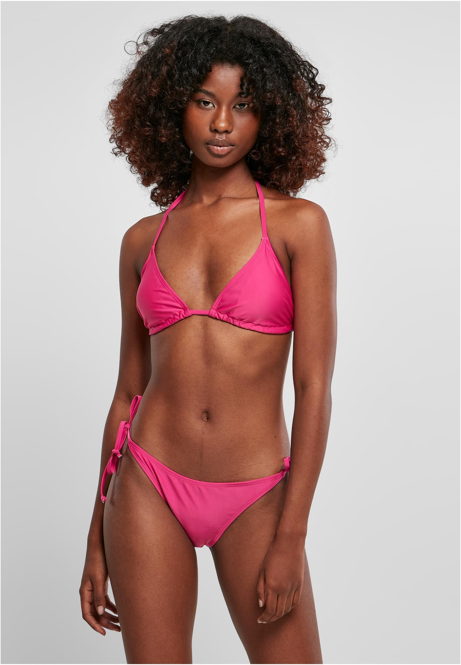 Ladies Recycled Triangle Bikini | brightviolet