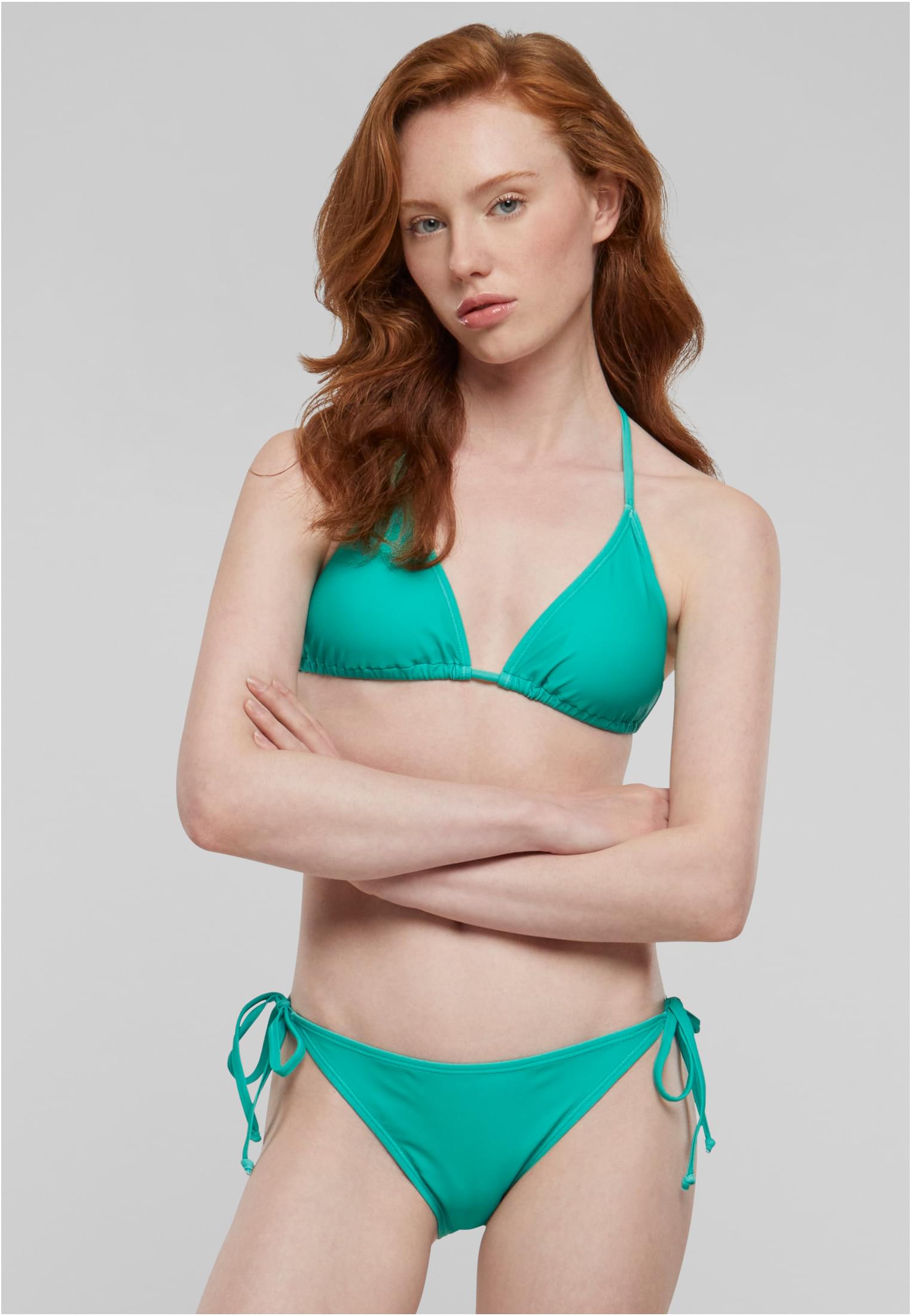 Ladies Recycled Triangle Bikini | ferngreen