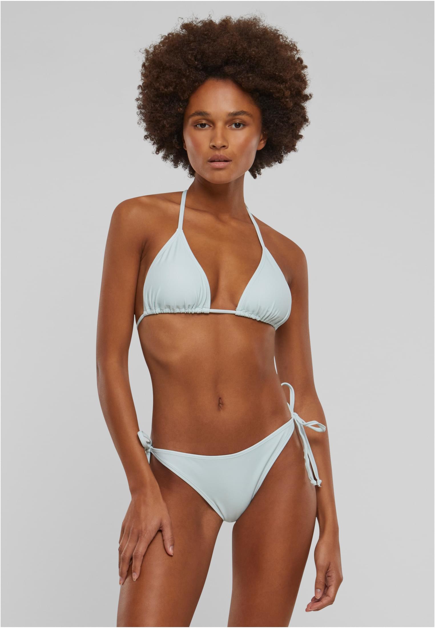 Ladies Recycled Triangle Bikini | frostmint