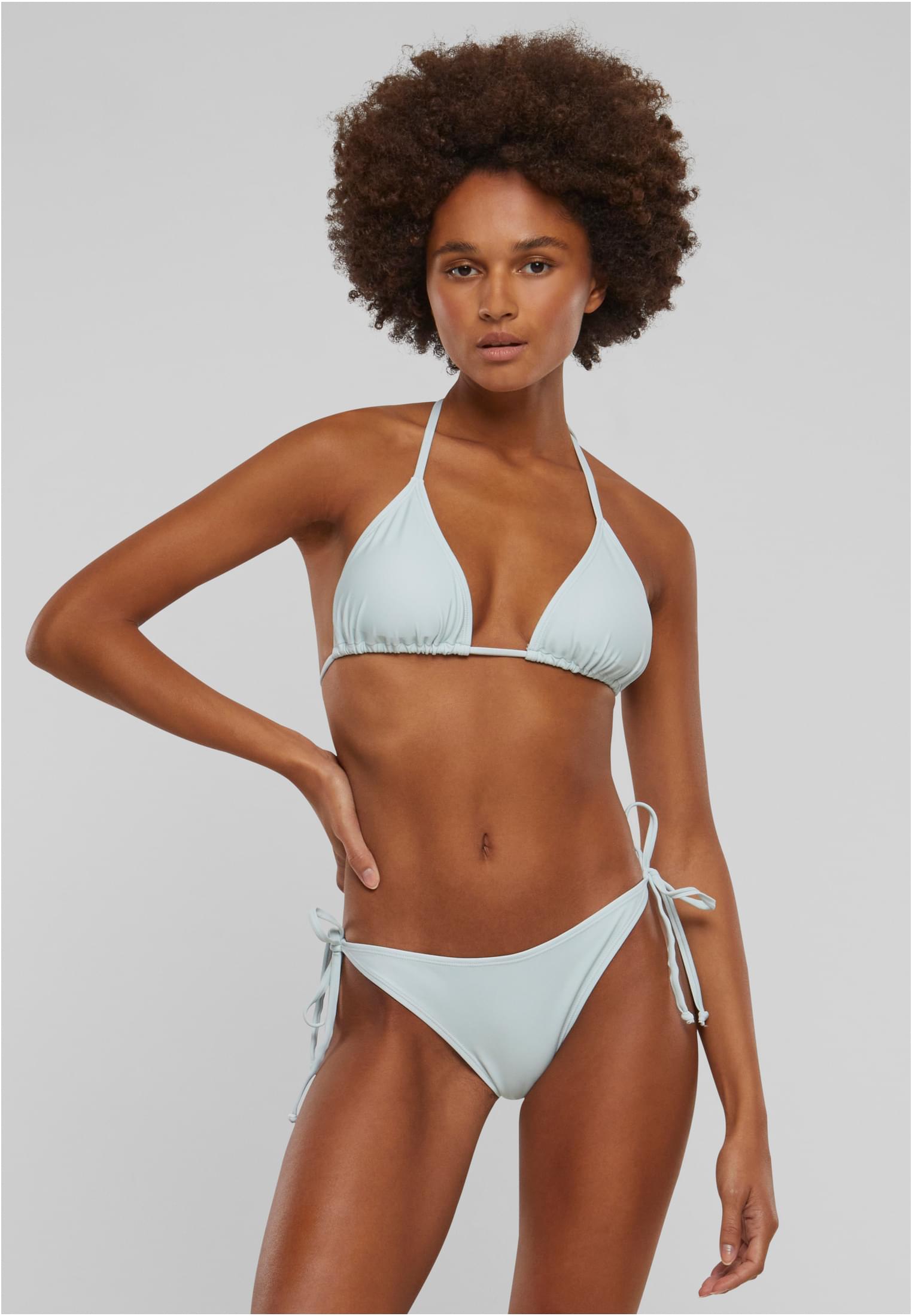 Ladies Recycled Triangle Bikini | frostmint