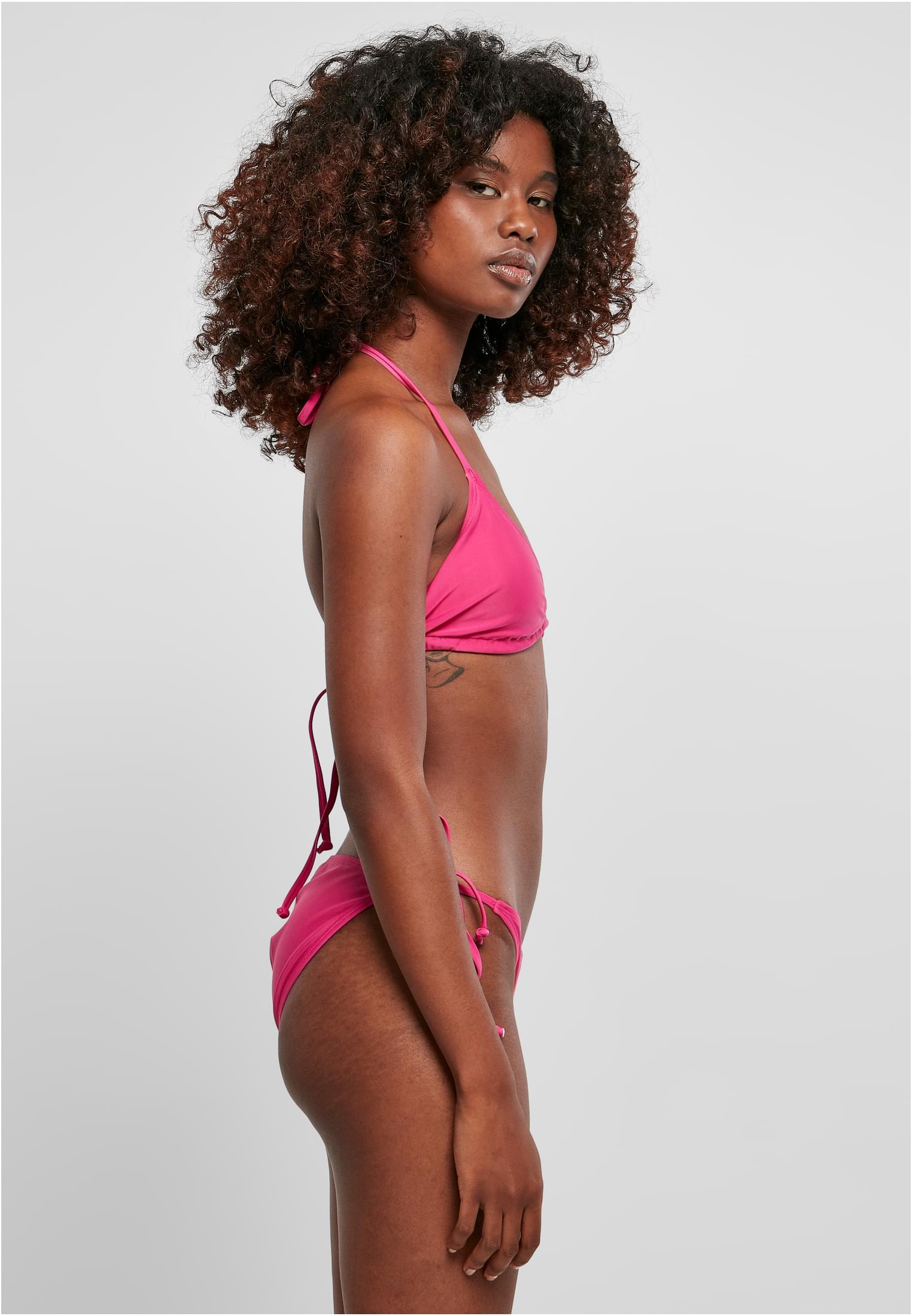 Ladies Recycled Triangle Bikini | brightviolet