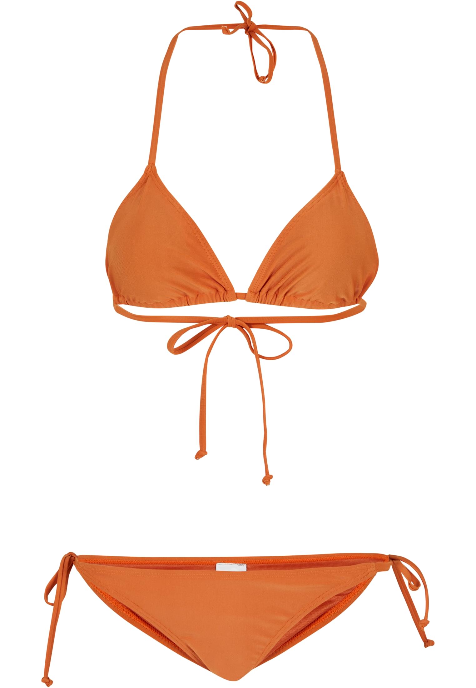 Ladies Recycled Triangle Bikini | vintageorange