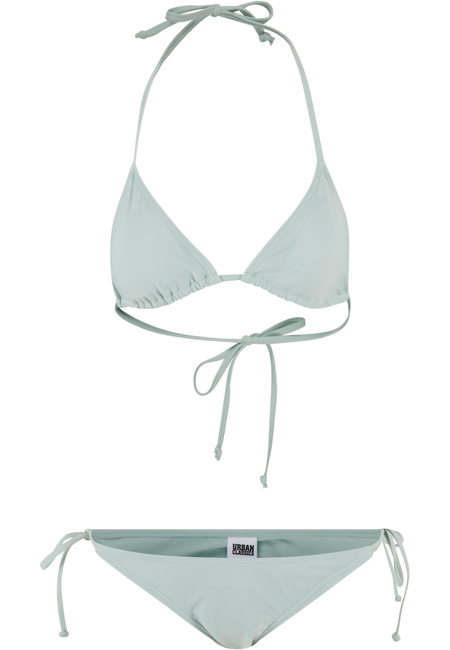 Ladies Recycled Triangle Bikini | frostmint