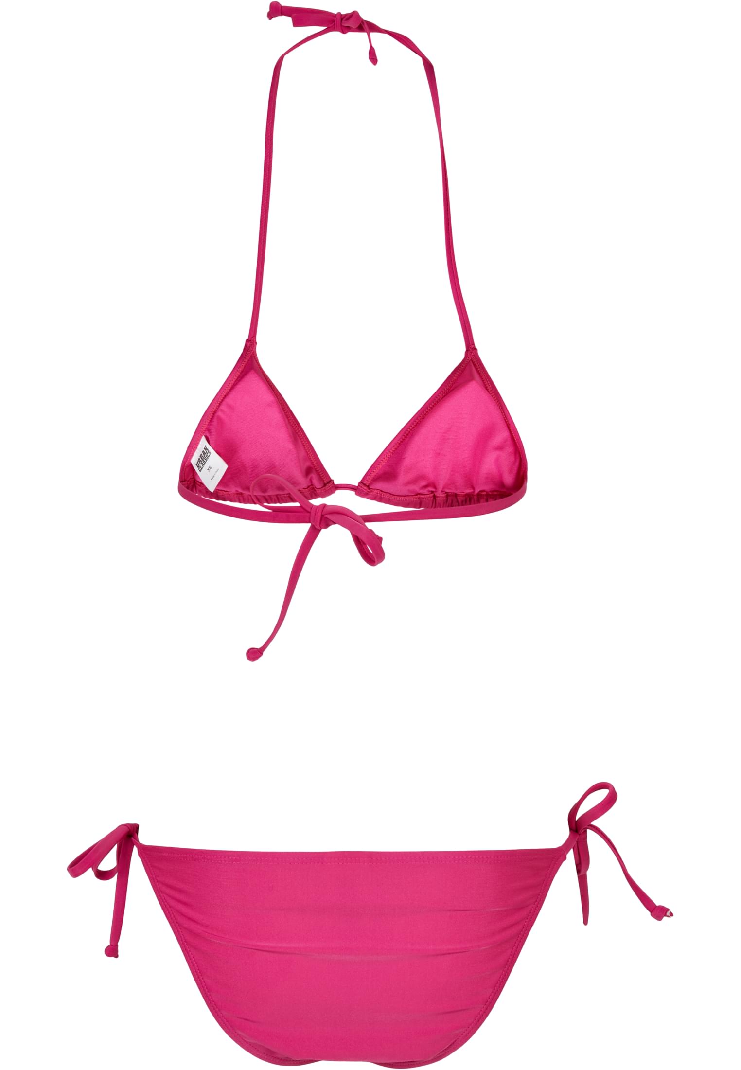 Ladies Recycled Triangle Bikini | brightviolet