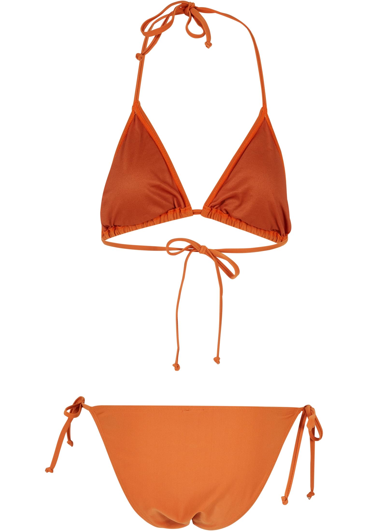 Ladies Recycled Triangle Bikini | vintageorange