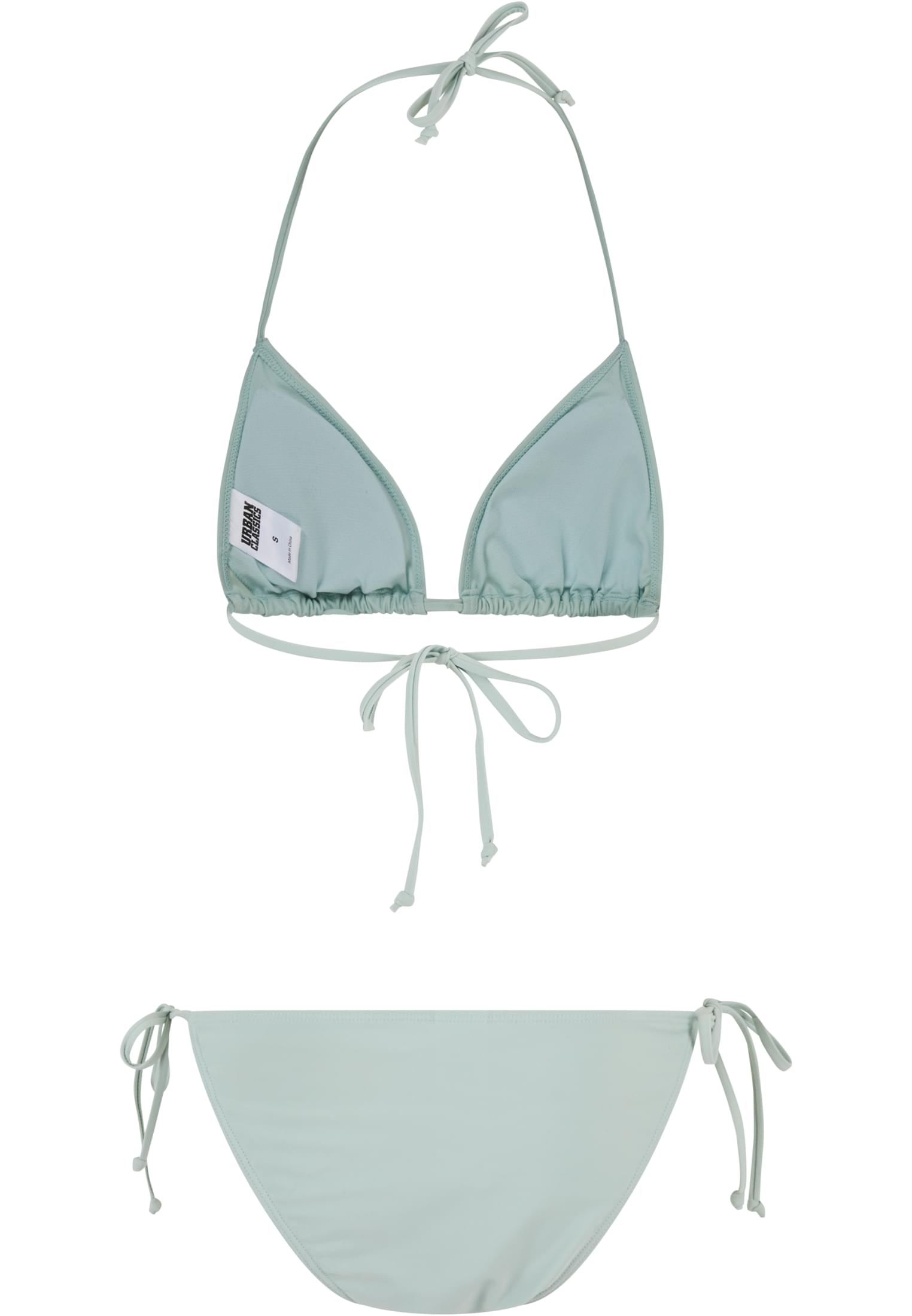 Ladies Recycled Triangle Bikini | frostmint