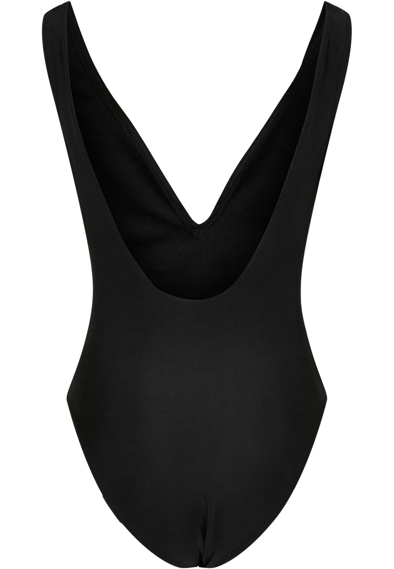 Ladies Recycled High Leg Swimsuit | black