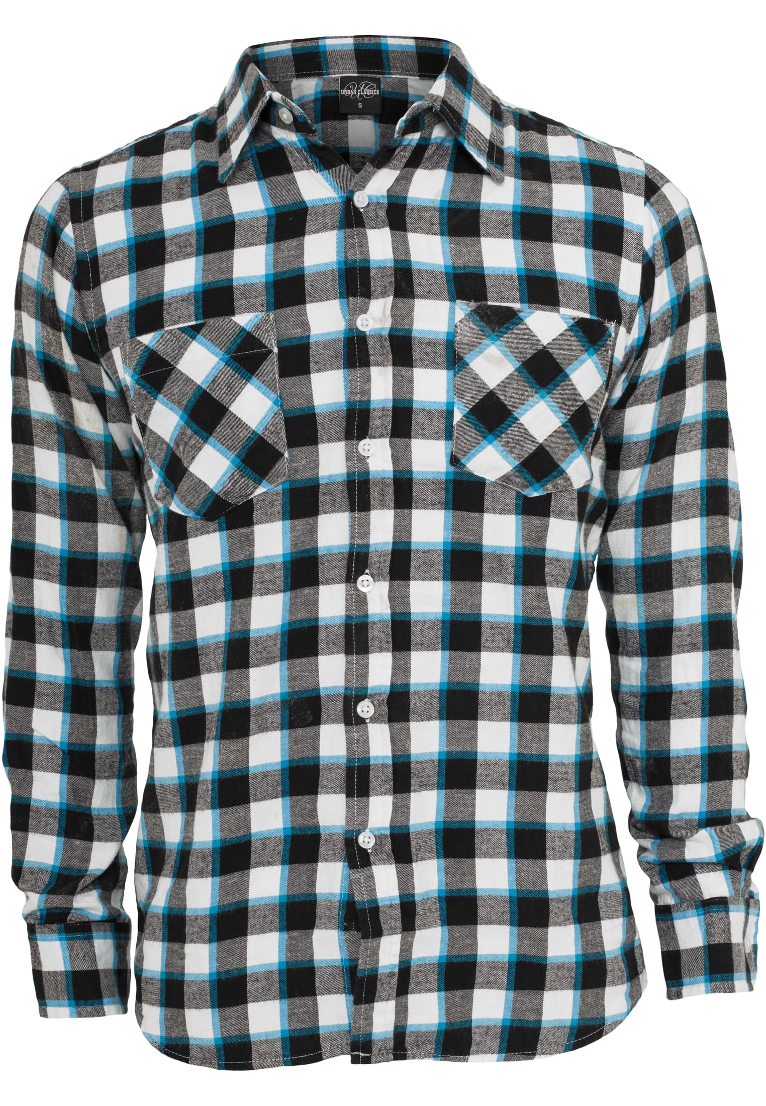 Tricolor Checked Light Flanell Shirt | blkwhttur