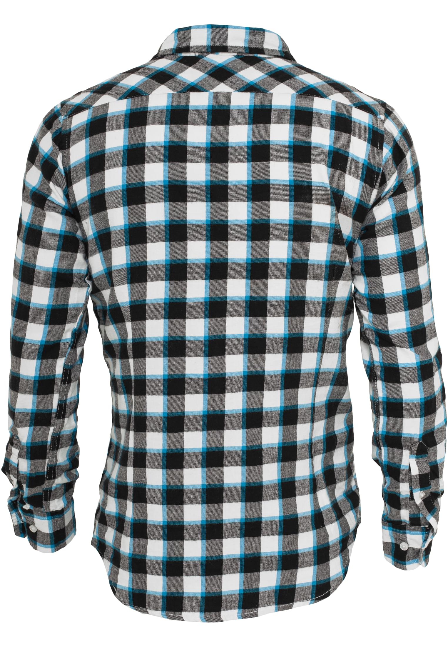 Tricolor Checked Light Flanell Shirt | blkwhttur