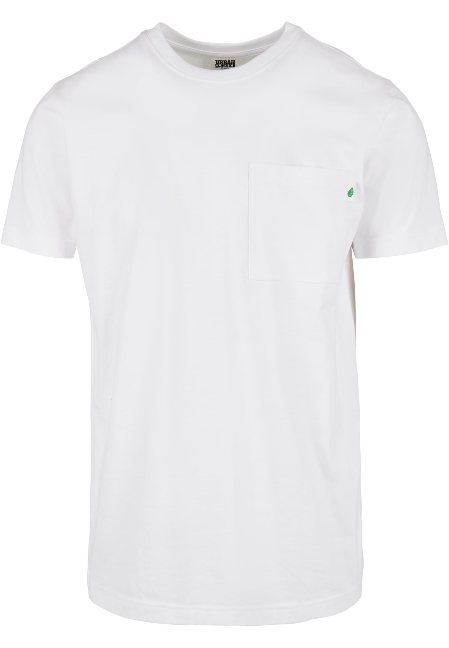 Organic Cotton Basic Pocket Tee | white