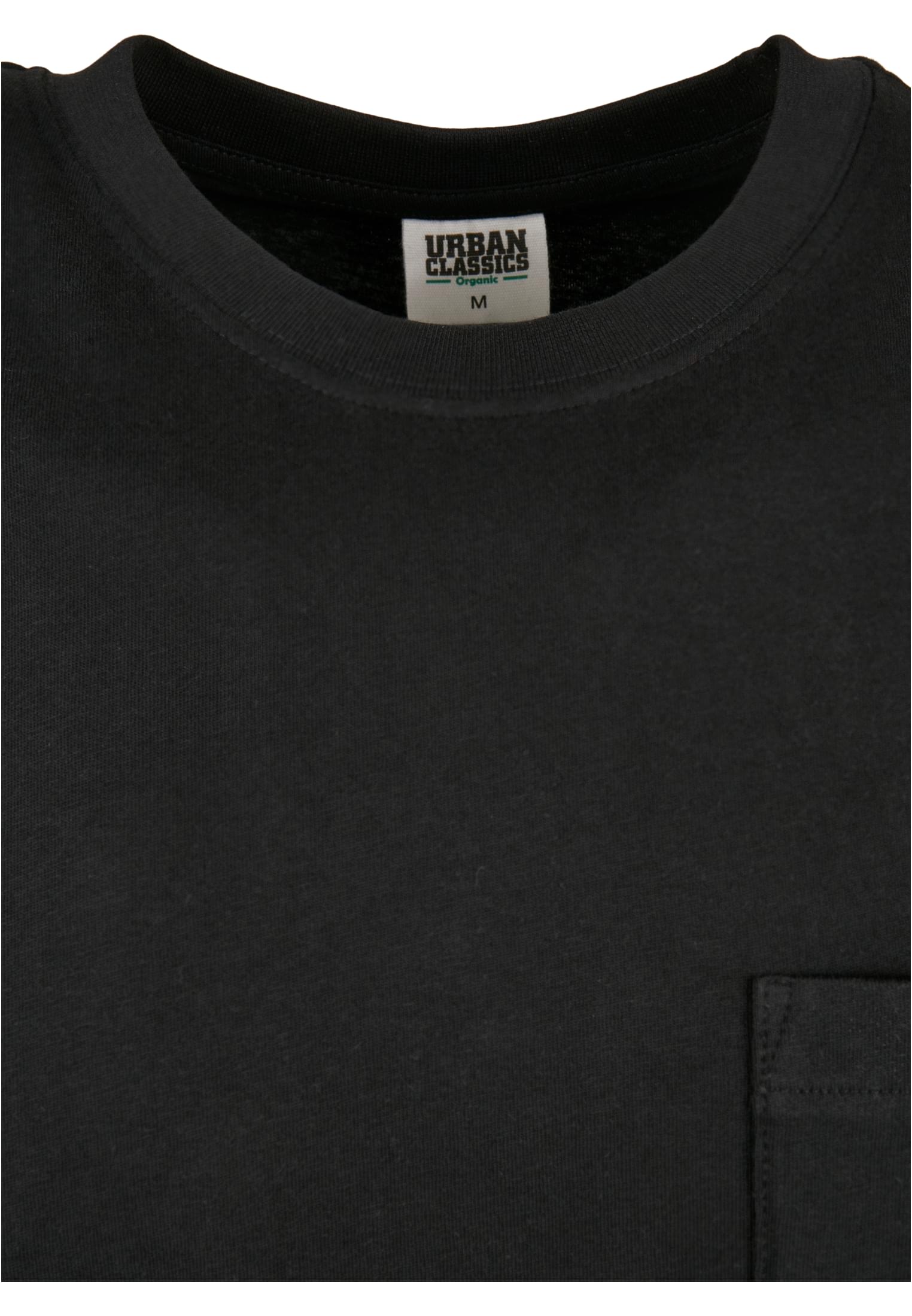 Organic Cotton Basic Pocket Tee | black