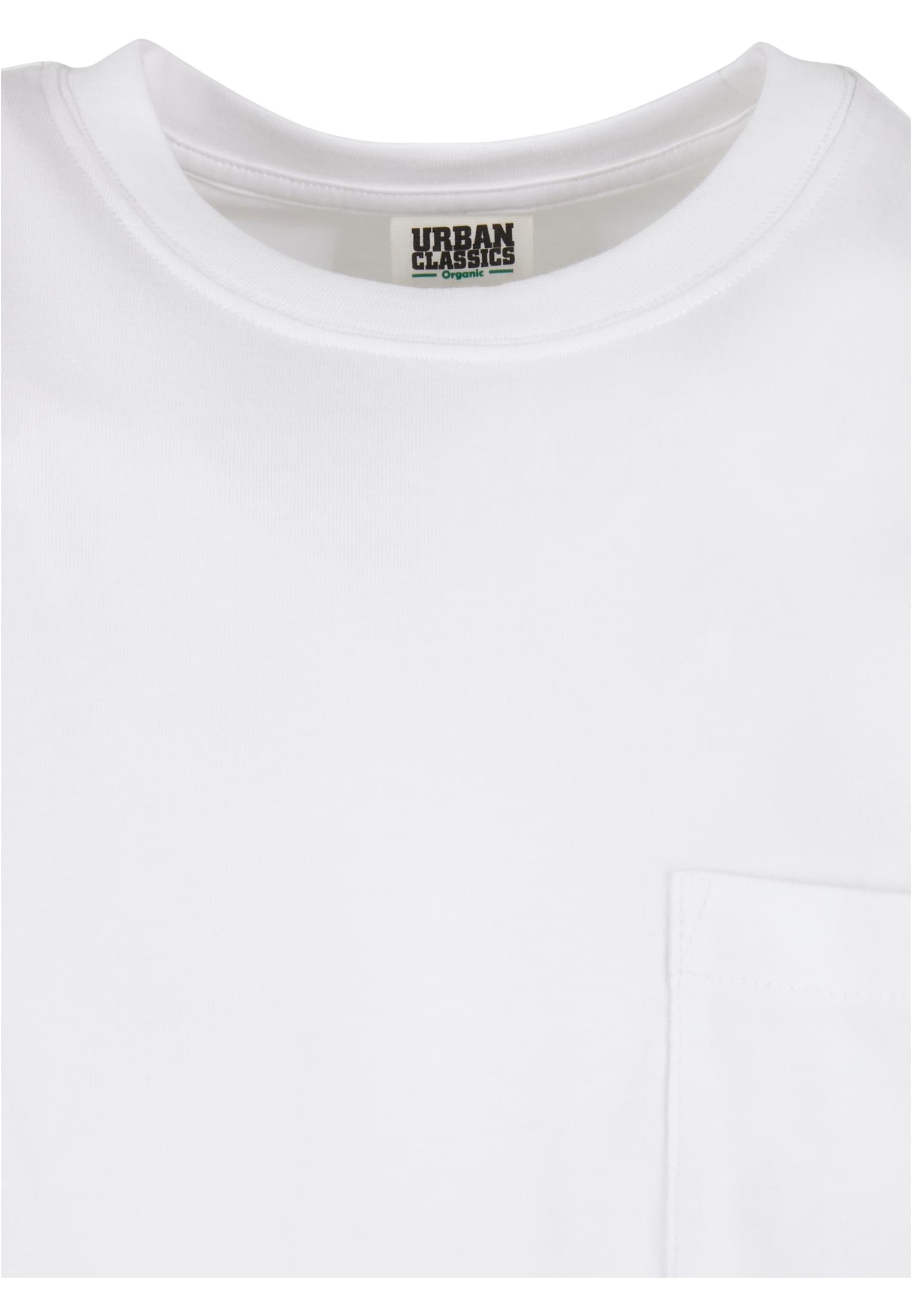 Organic Cotton Basic Pocket Tee | white