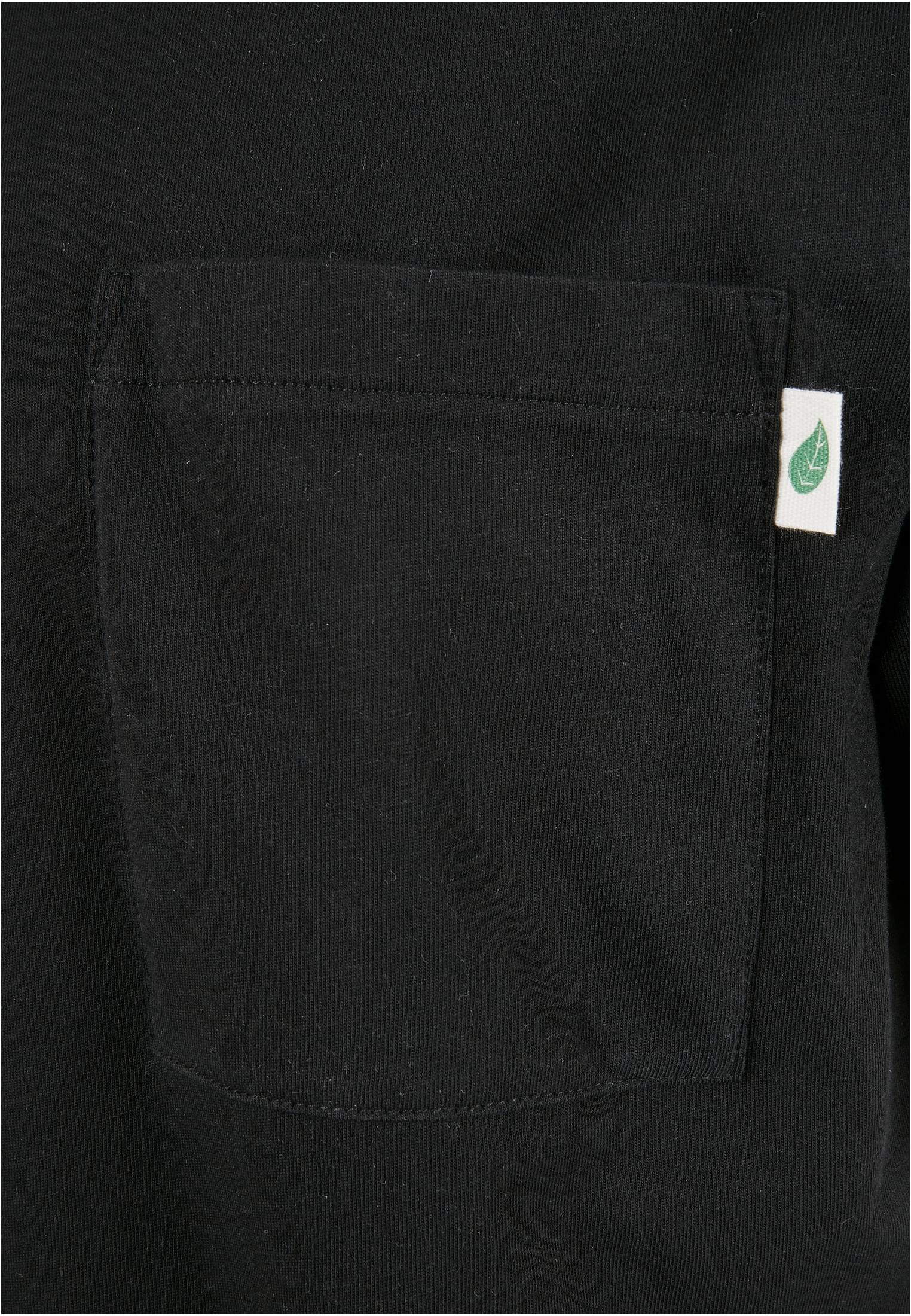 Organic Cotton Basic Pocket Tee | black