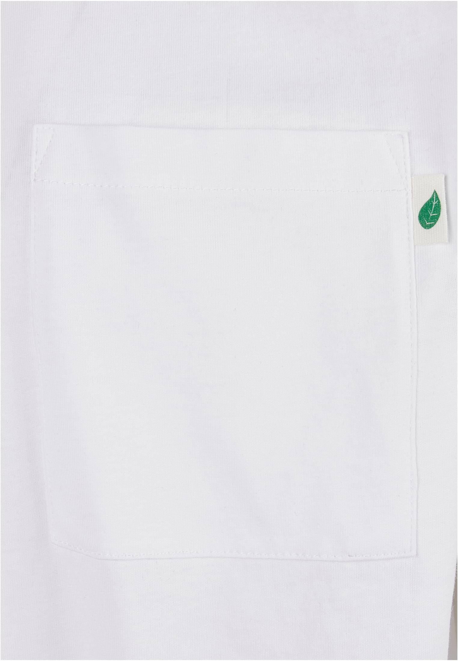 Organic Cotton Basic Pocket Tee | white