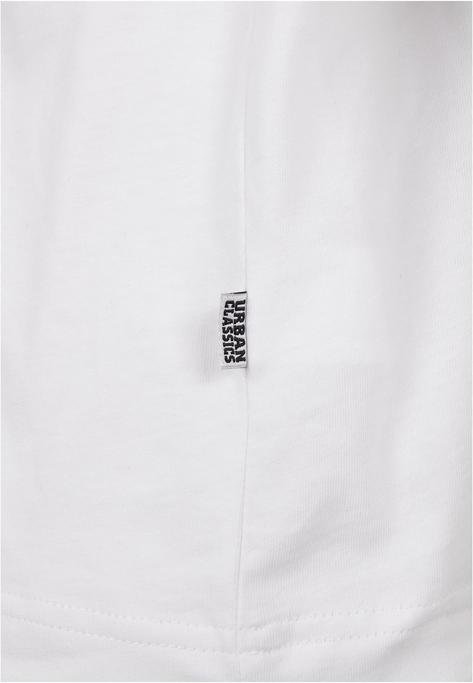 Big Double Pocket Tee | white/asphalt