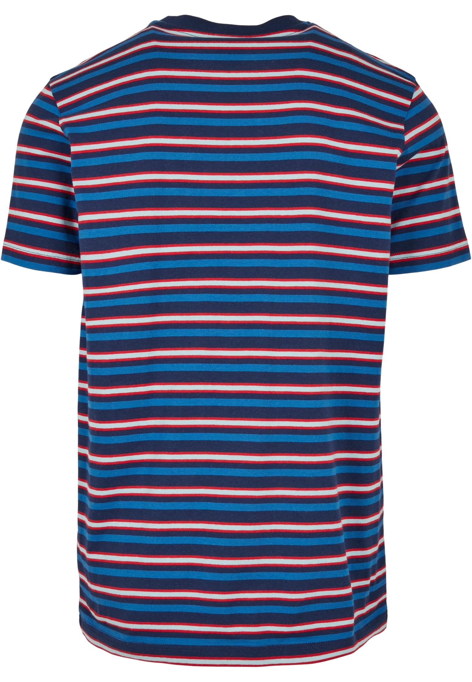 Fast Stripe Pocket Tee | darkblue/cityred