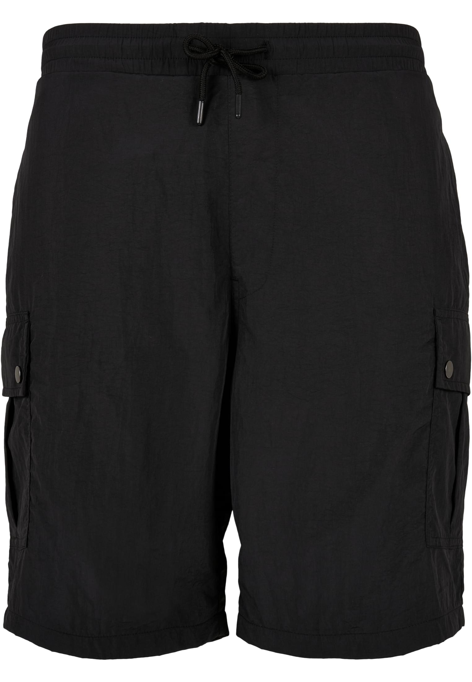 Nylon Cargo Shorts | black