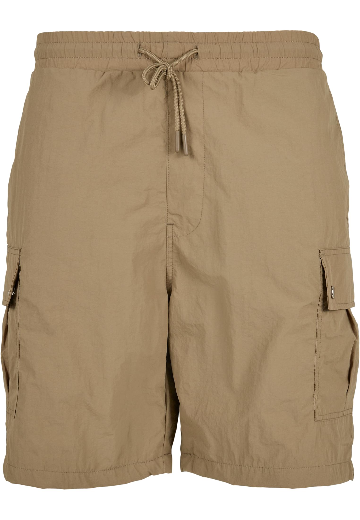 Nylon Cargo Shorts | khaki