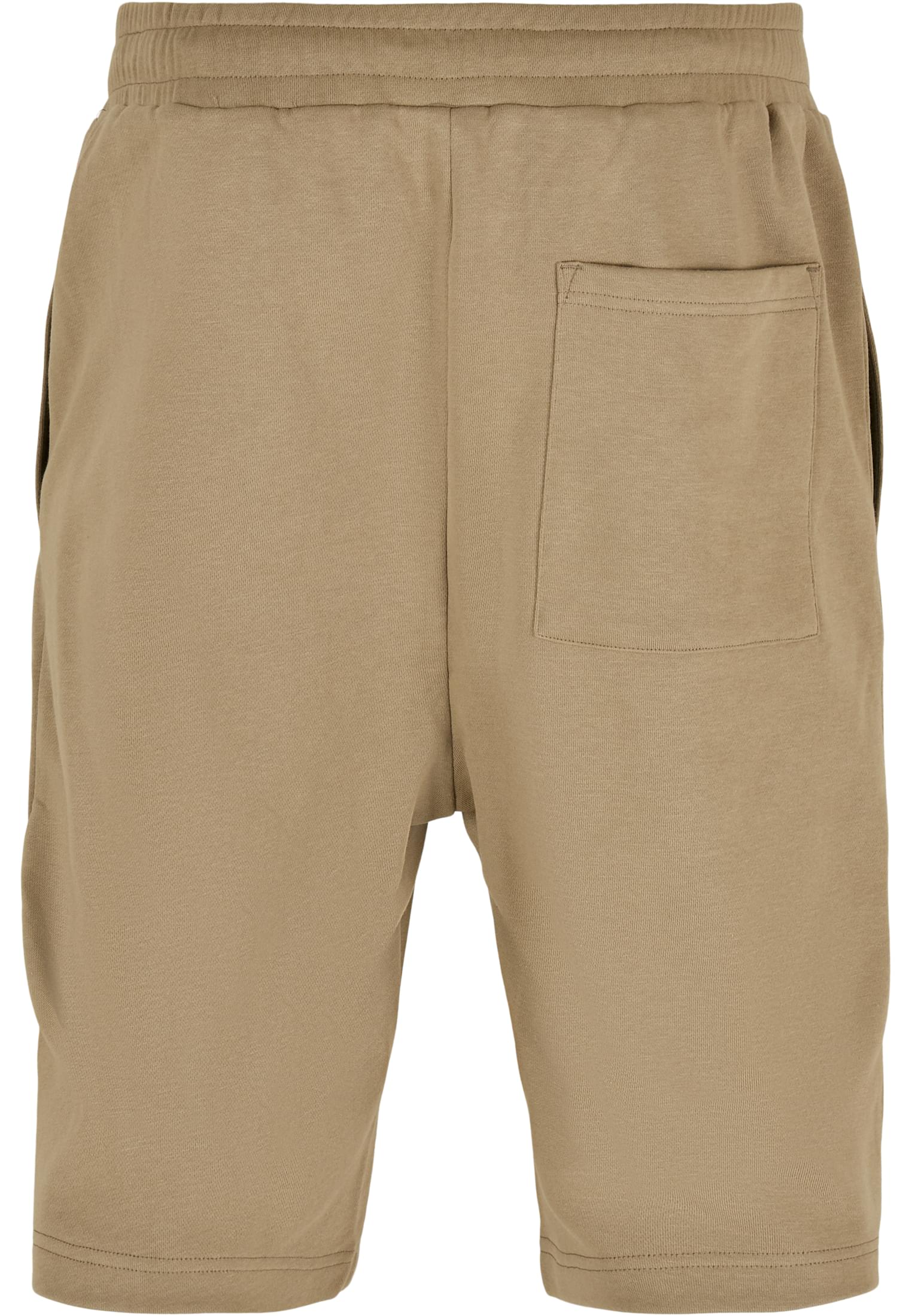 Low Crotch Sweatshorts | khaki